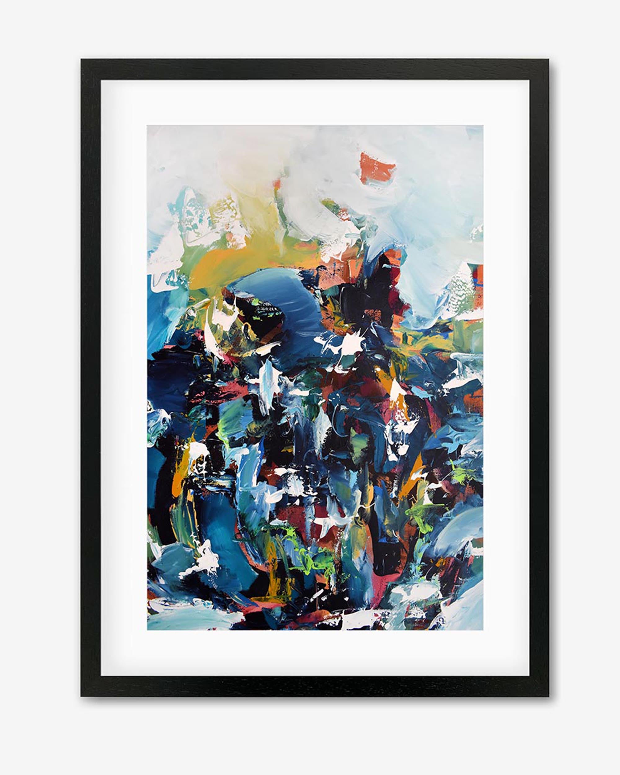 Abstract 432 Framed Art