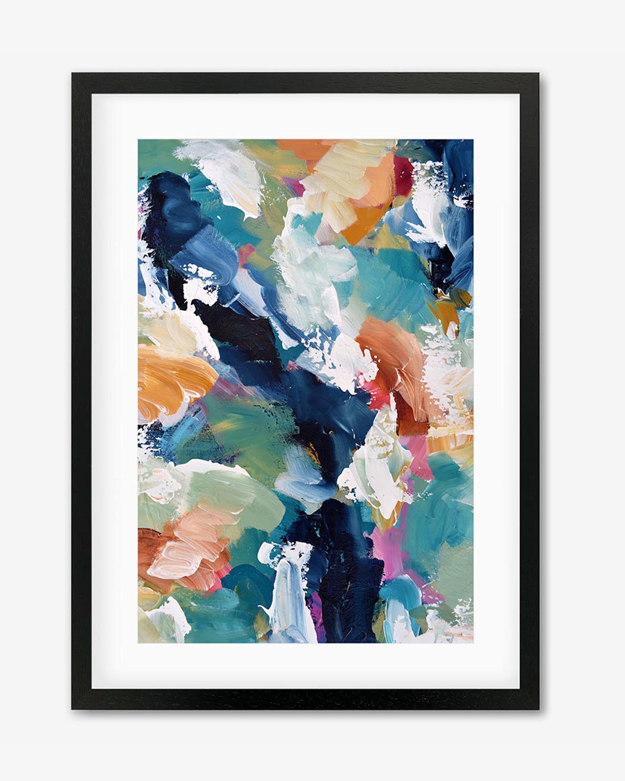 Abstract 313 Framed Art