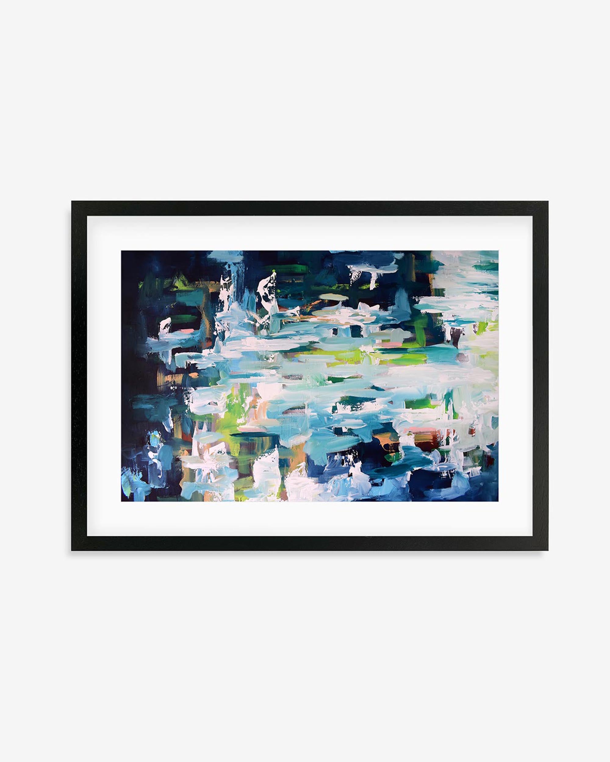 Abstract 395 Framed Art