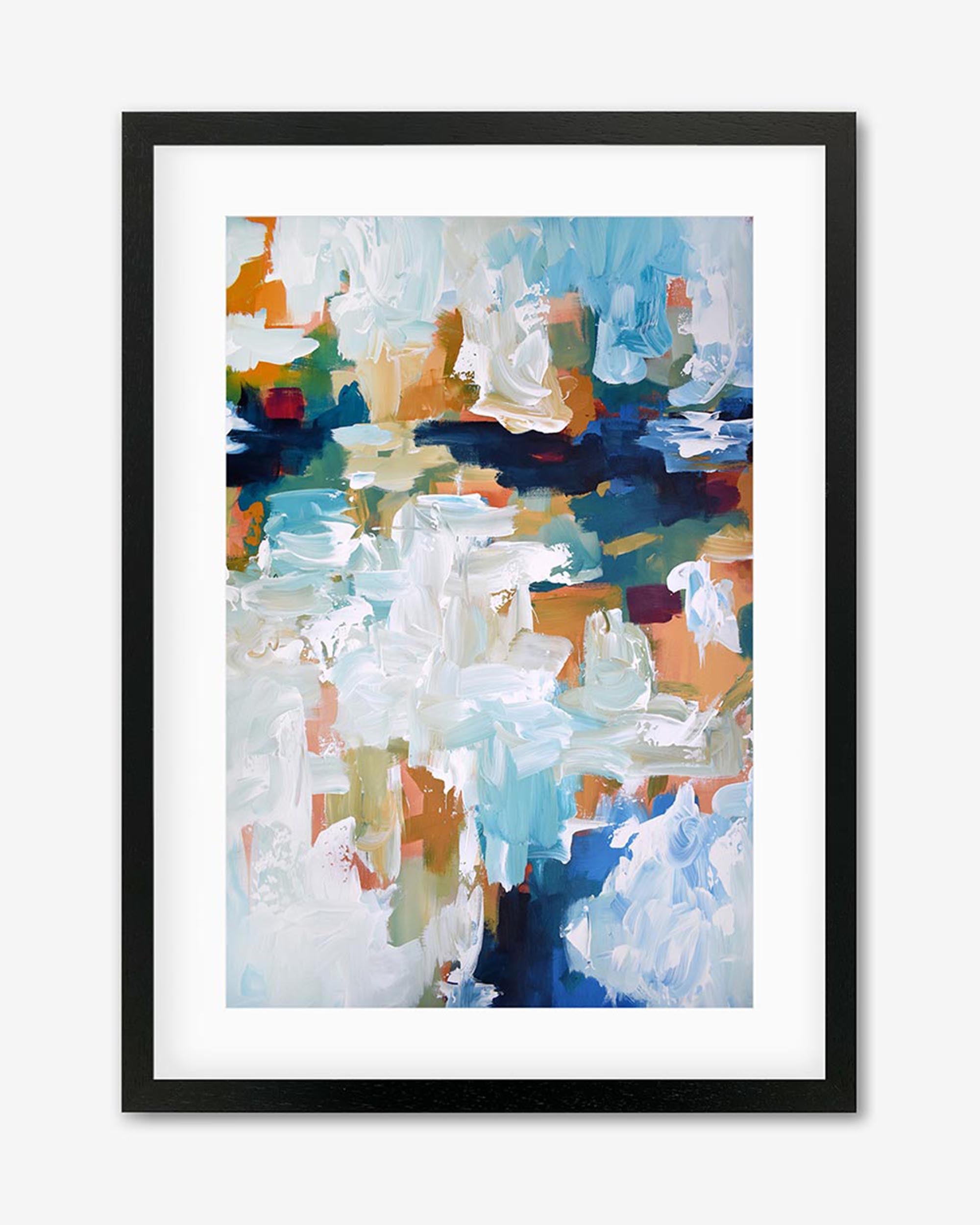 Abstract 409 Framed Art