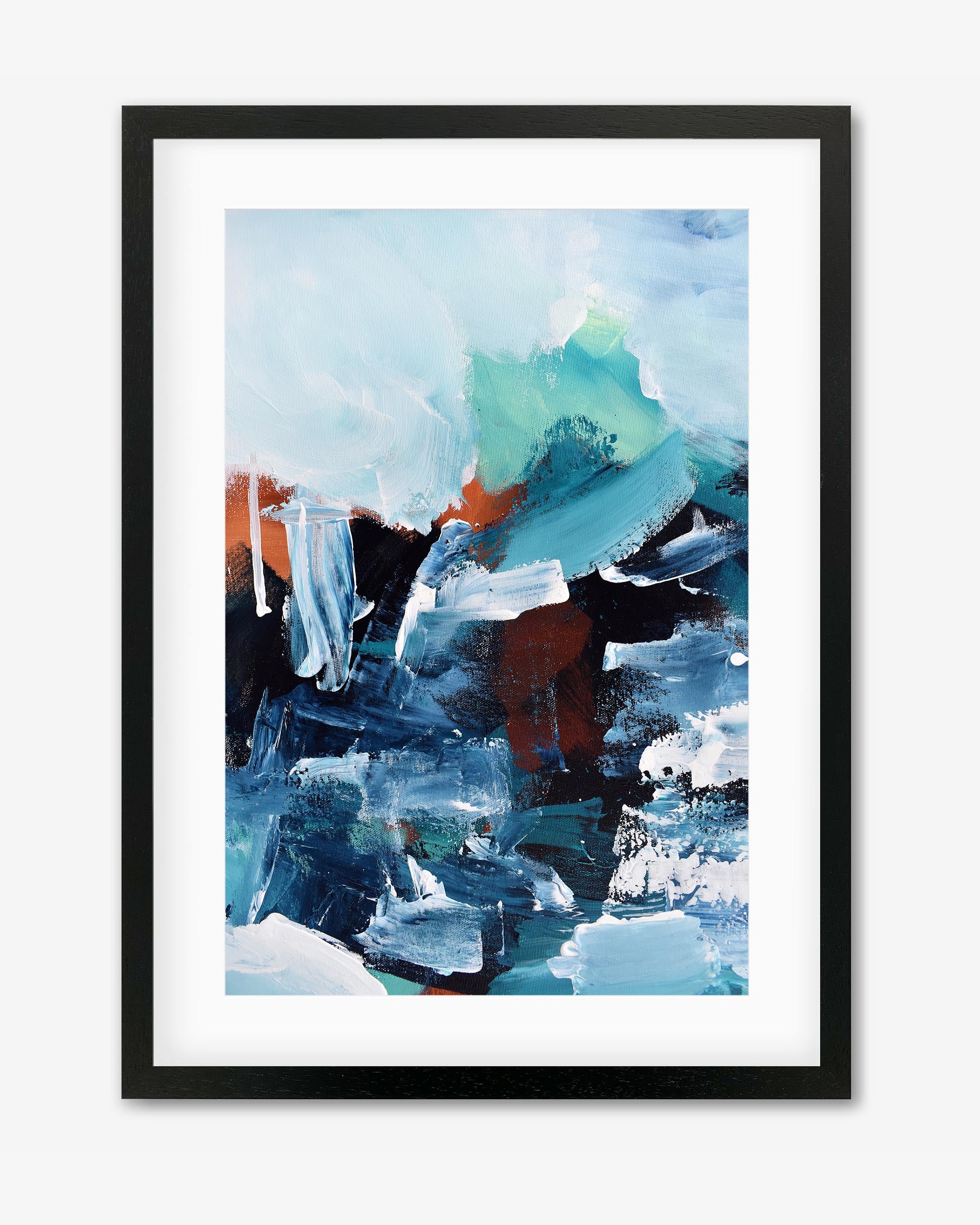 Abstract 186 Framed Art
