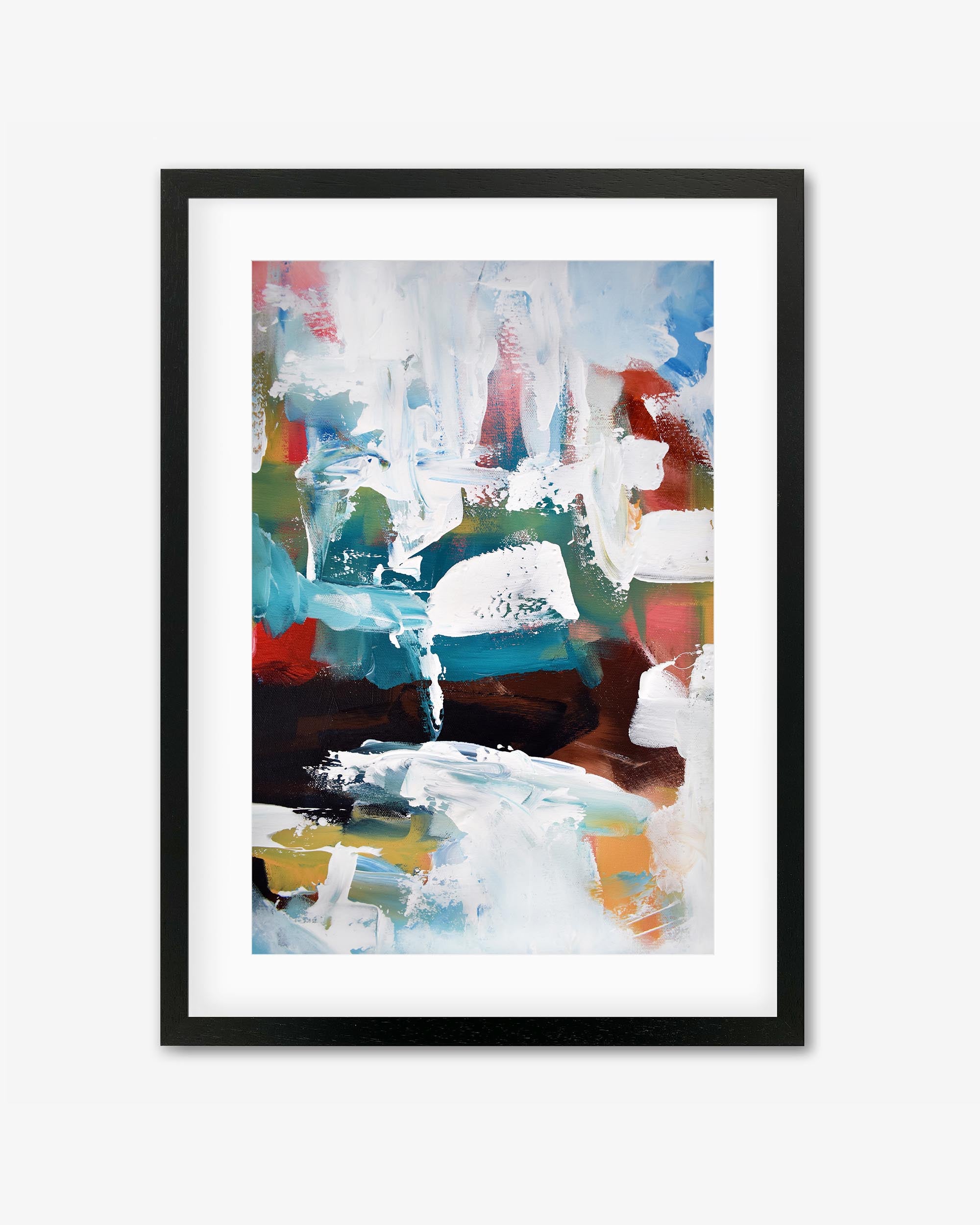 Abstract 191 Framed Art