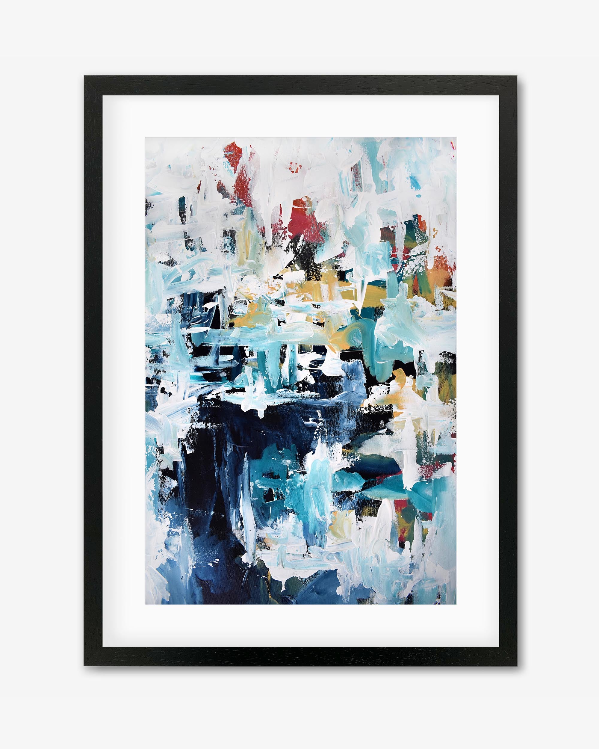 Abstract 196 Framed Art