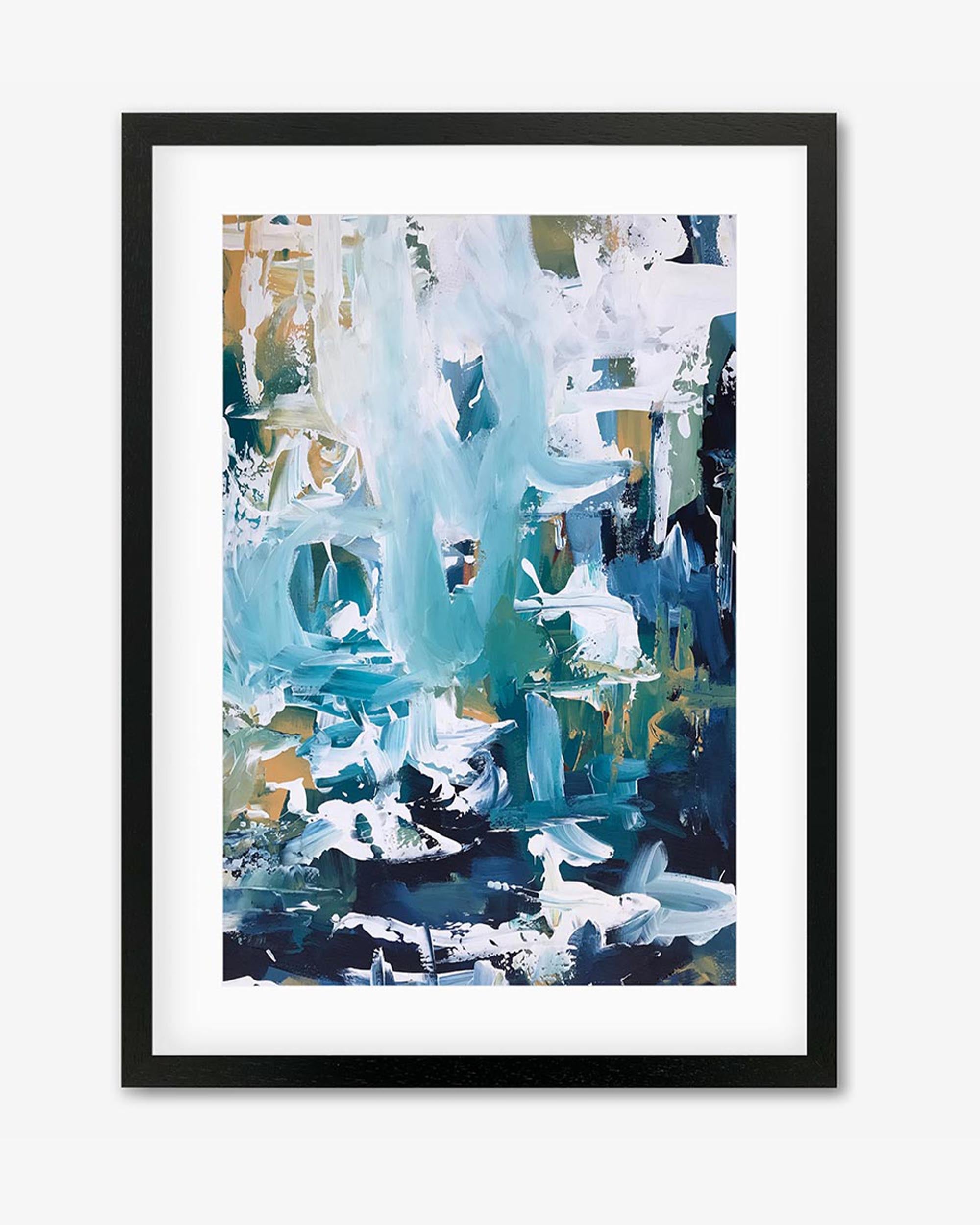 Abstract 102 Framed Art