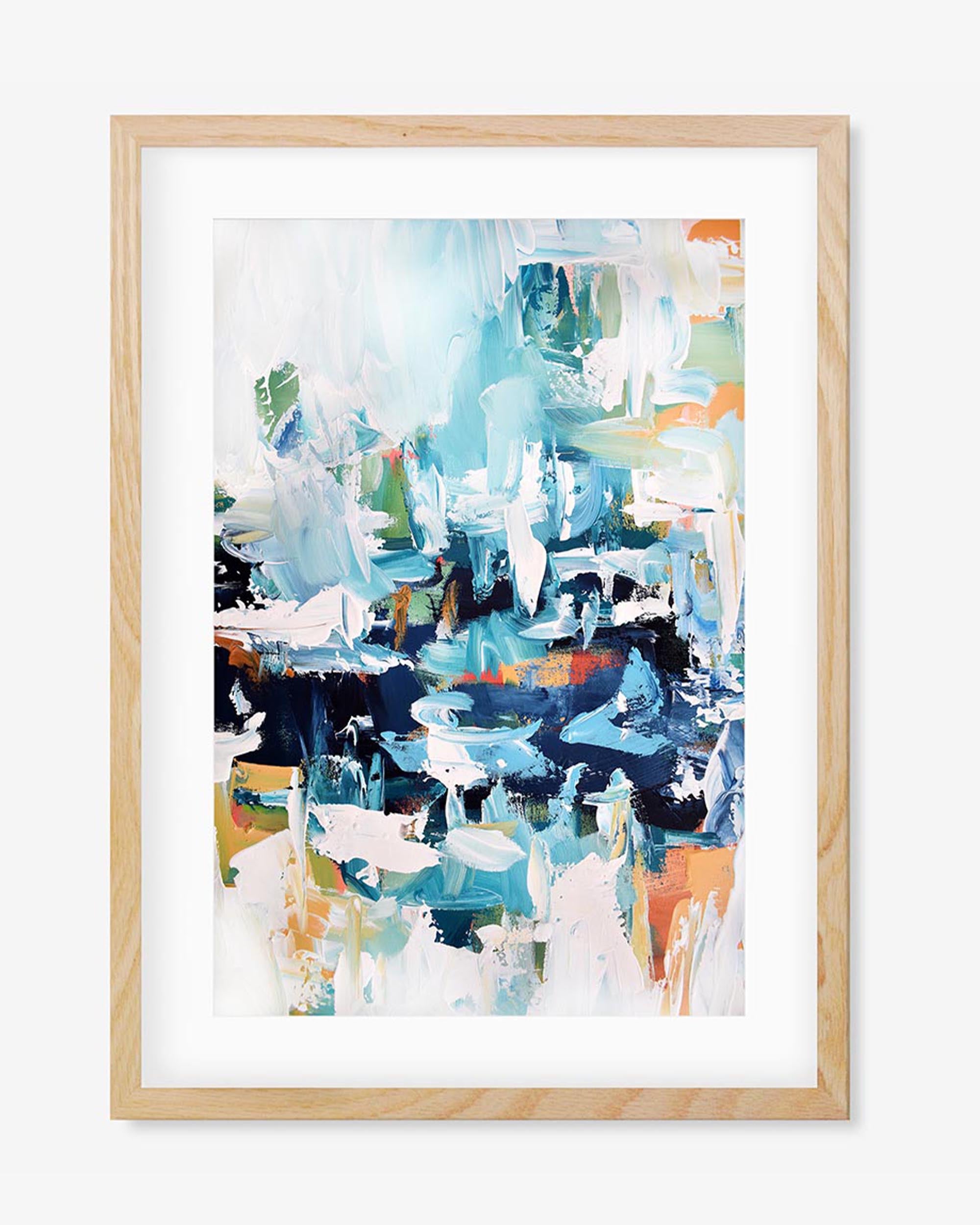 Abstract 161 Framed Art