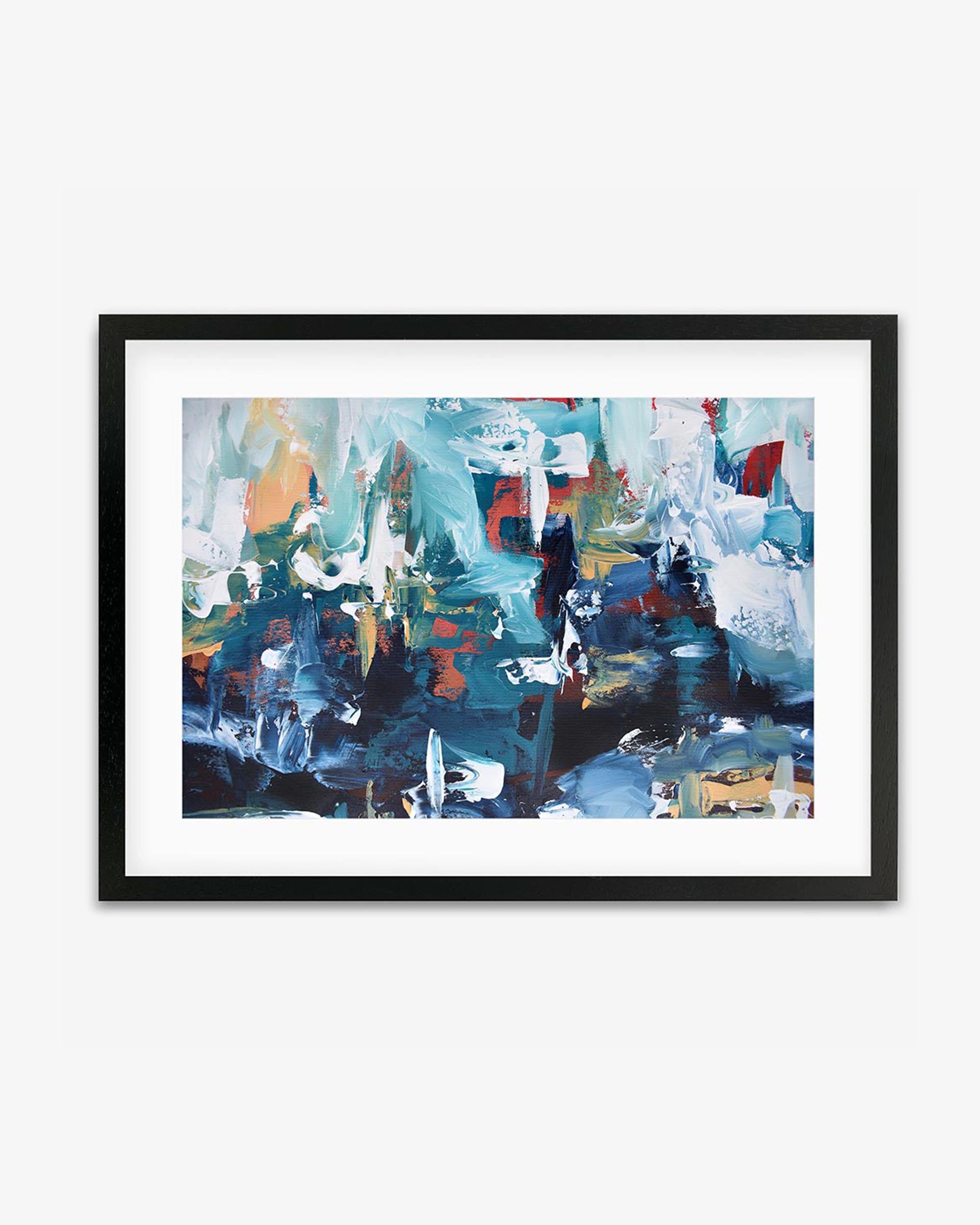 Abstract 207 Framed Art