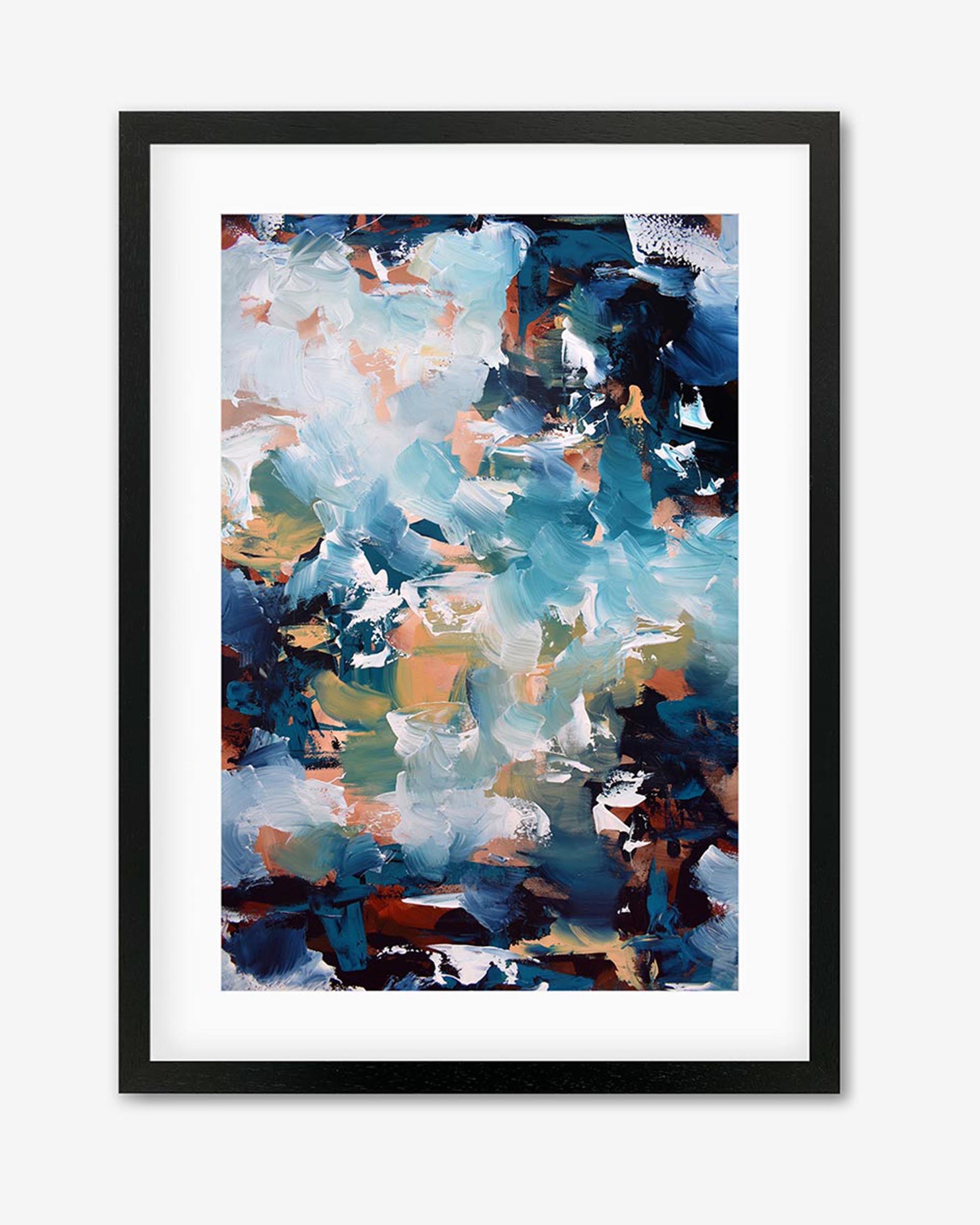 Abstract 473 Framed Art