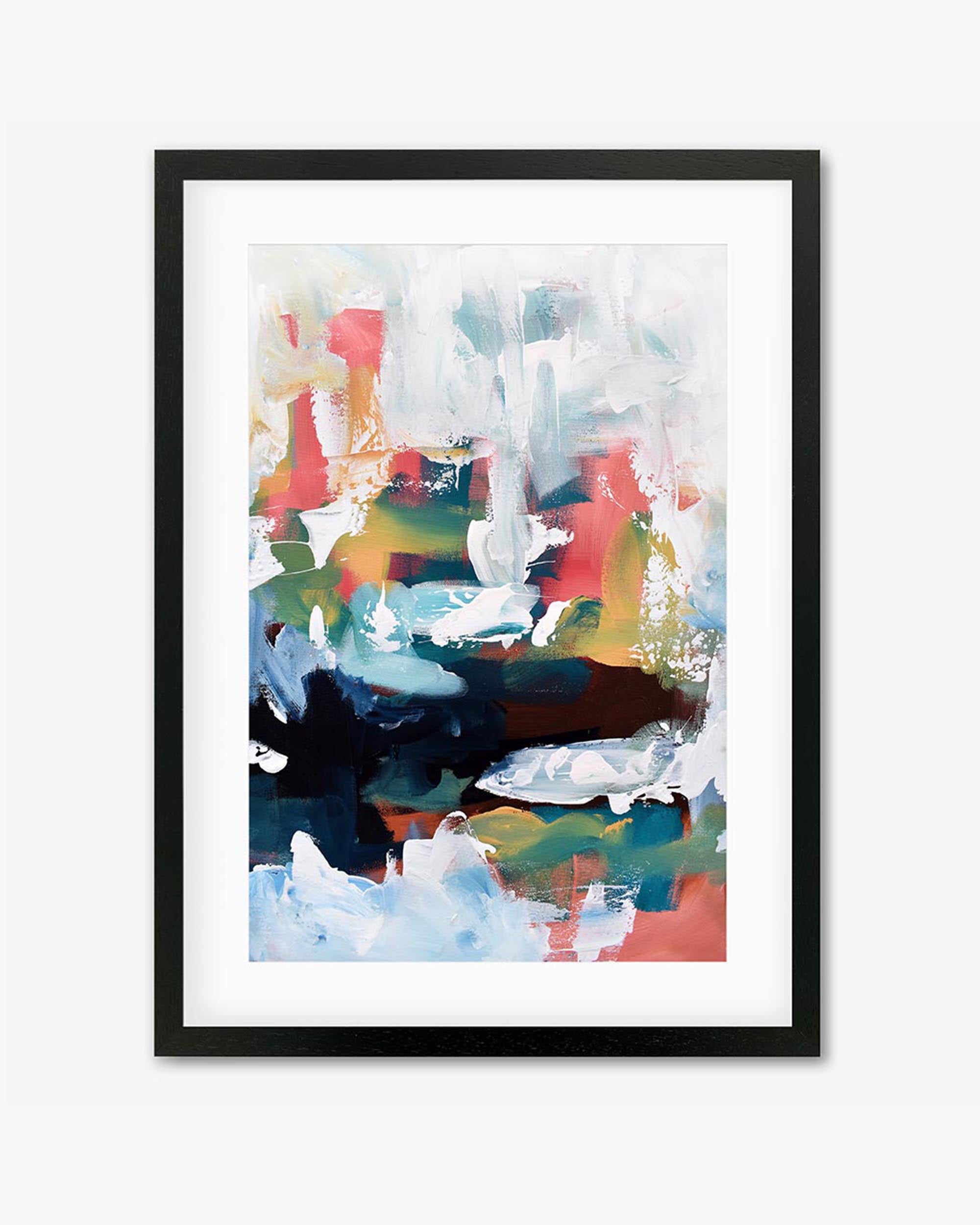 Abstract 190 Framed Art