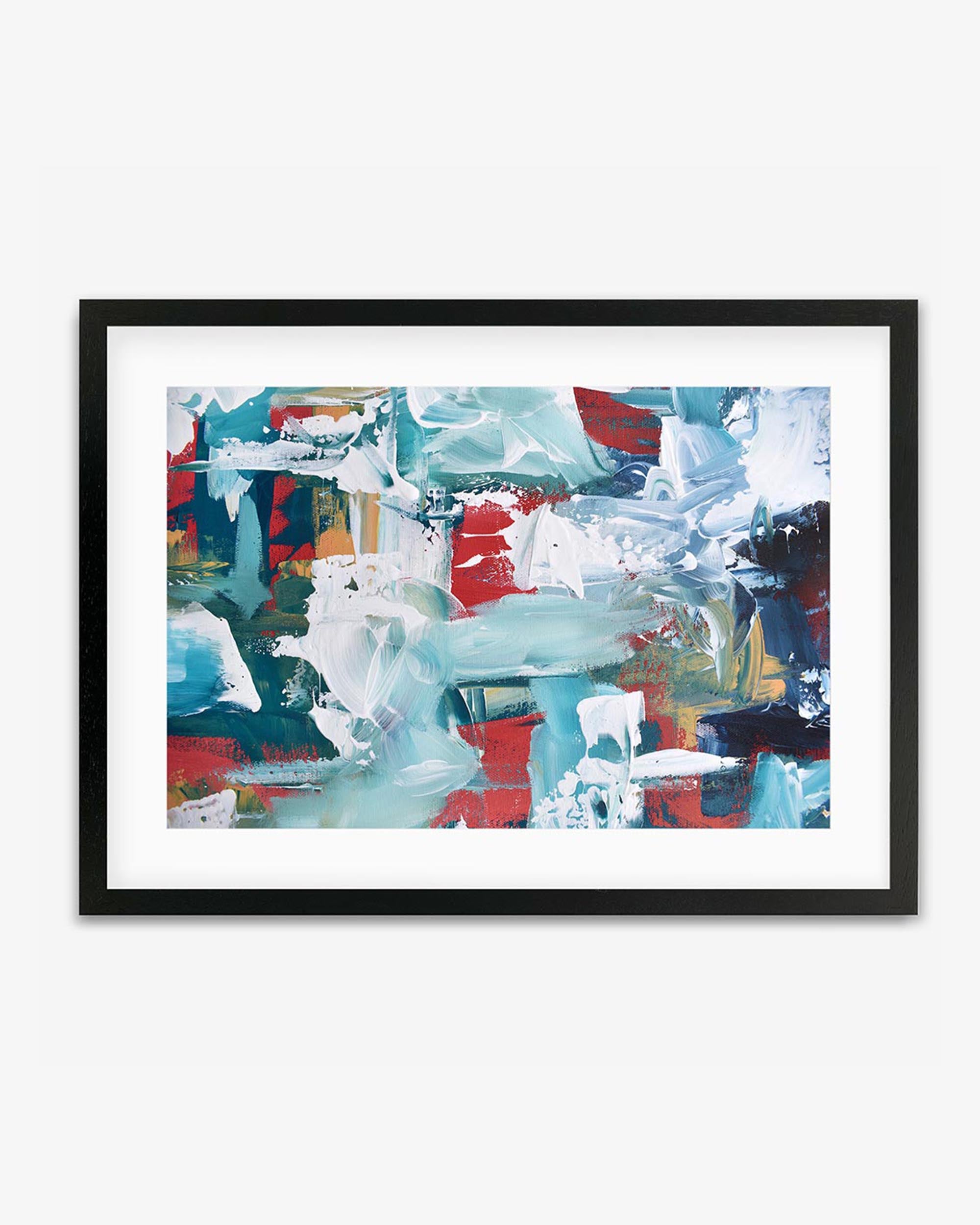 Abstract 208 Framed Art