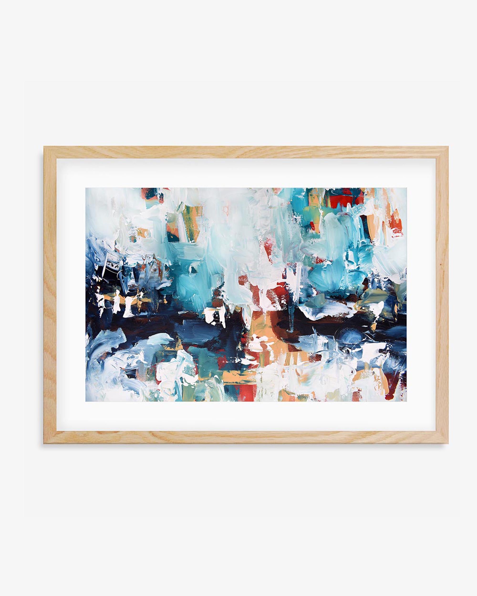 Abstract 211 Framed Art