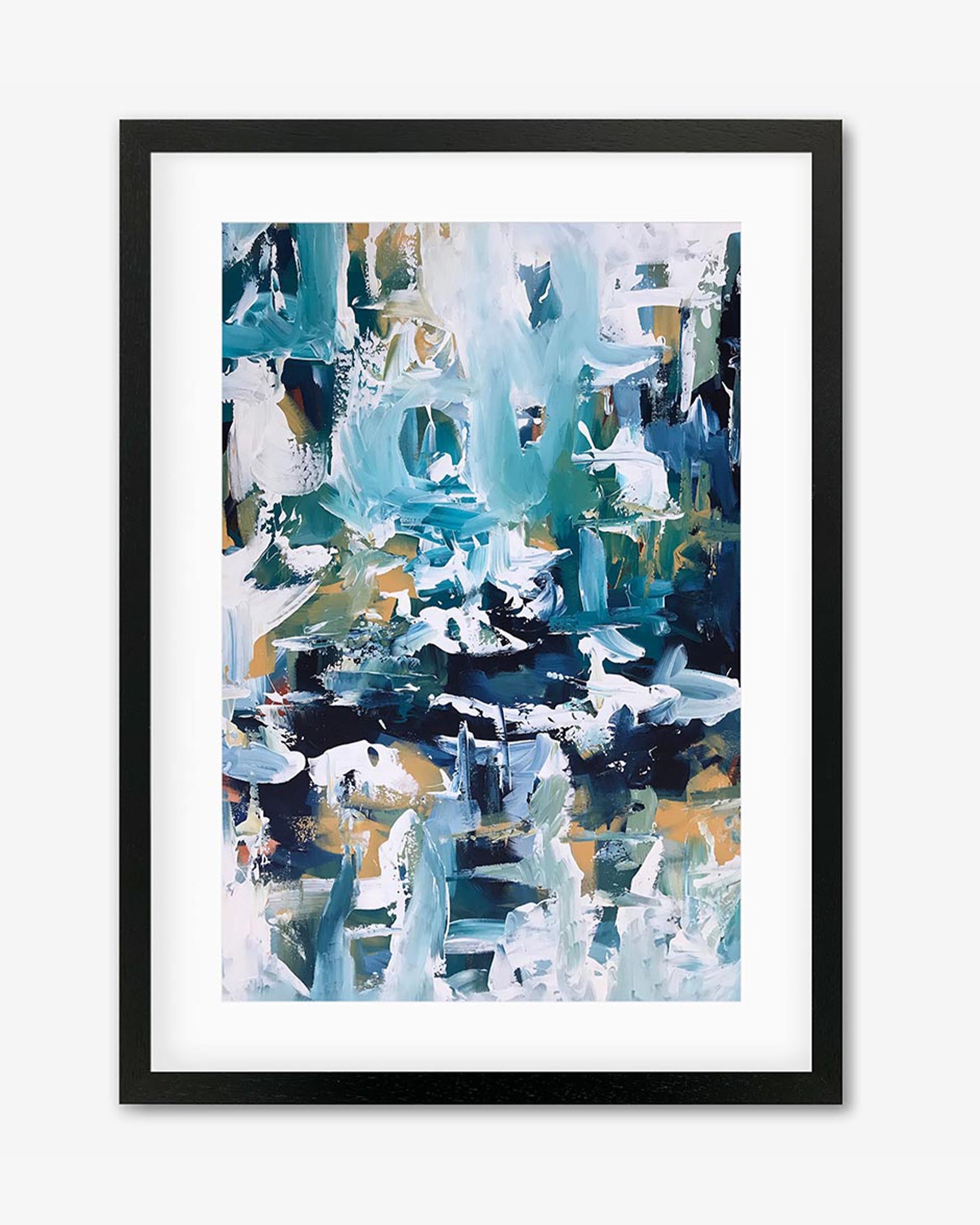 Abstract 104 Framed Art