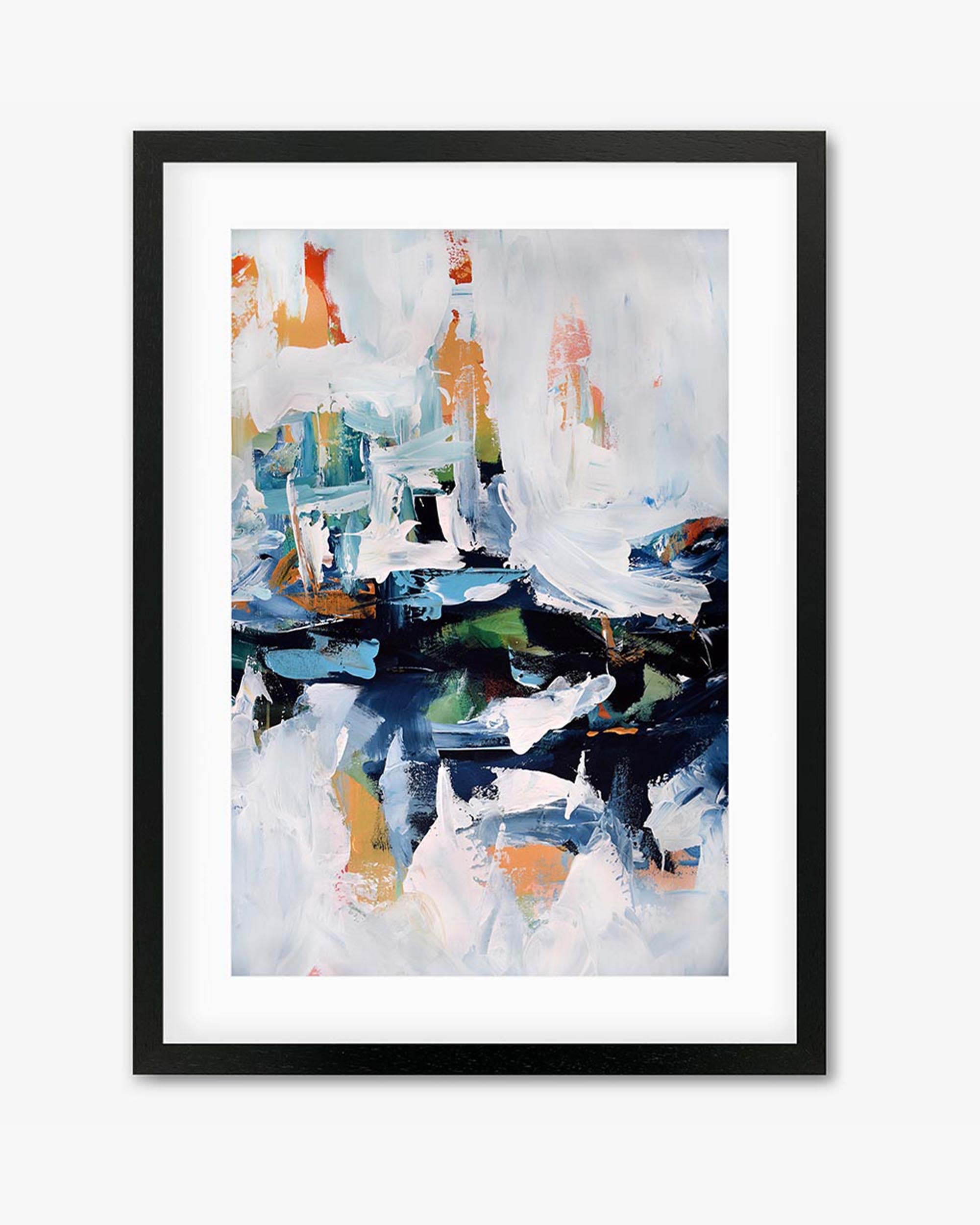 Abstract 155 Framed Art