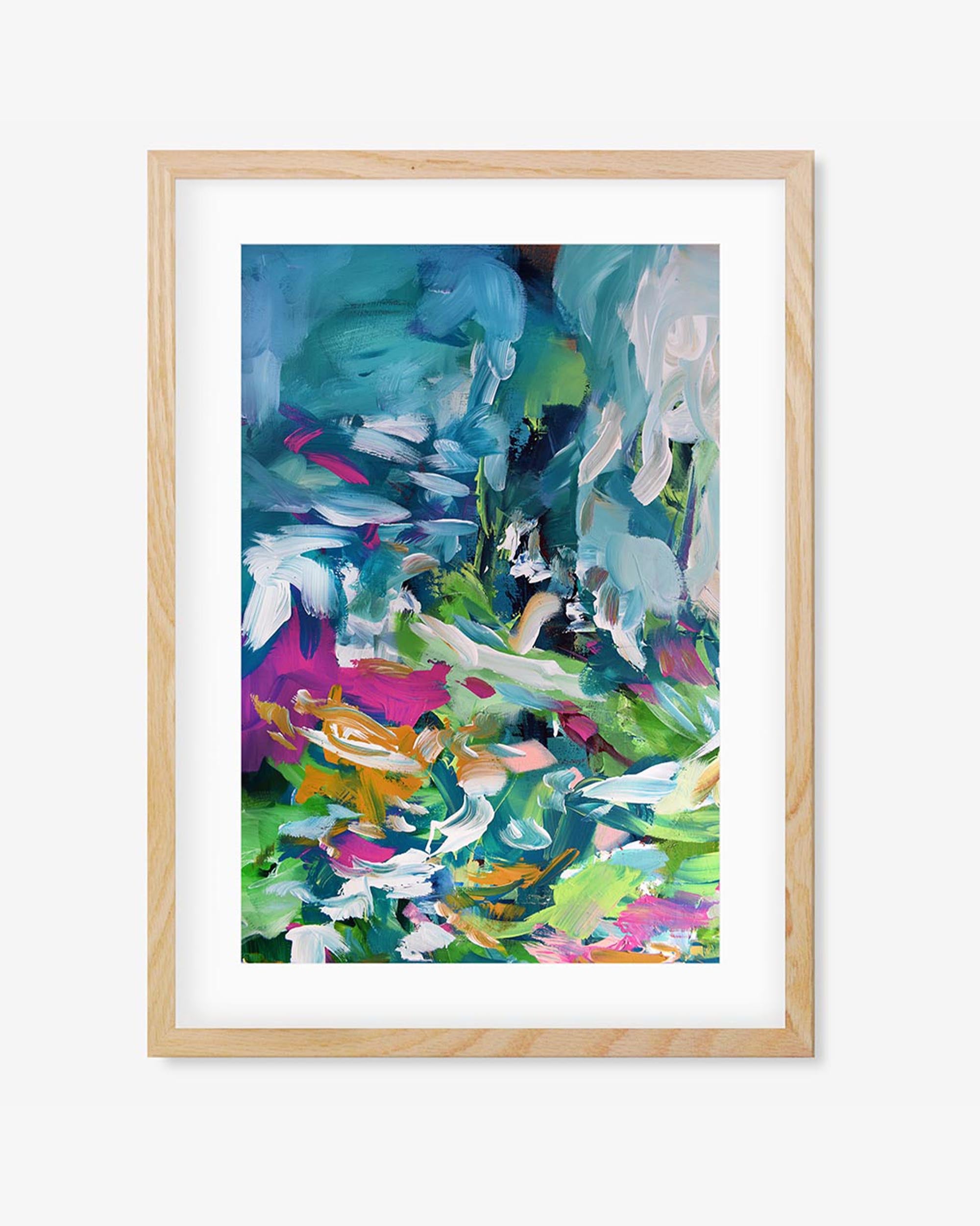 Abstract 148 Framed Art
