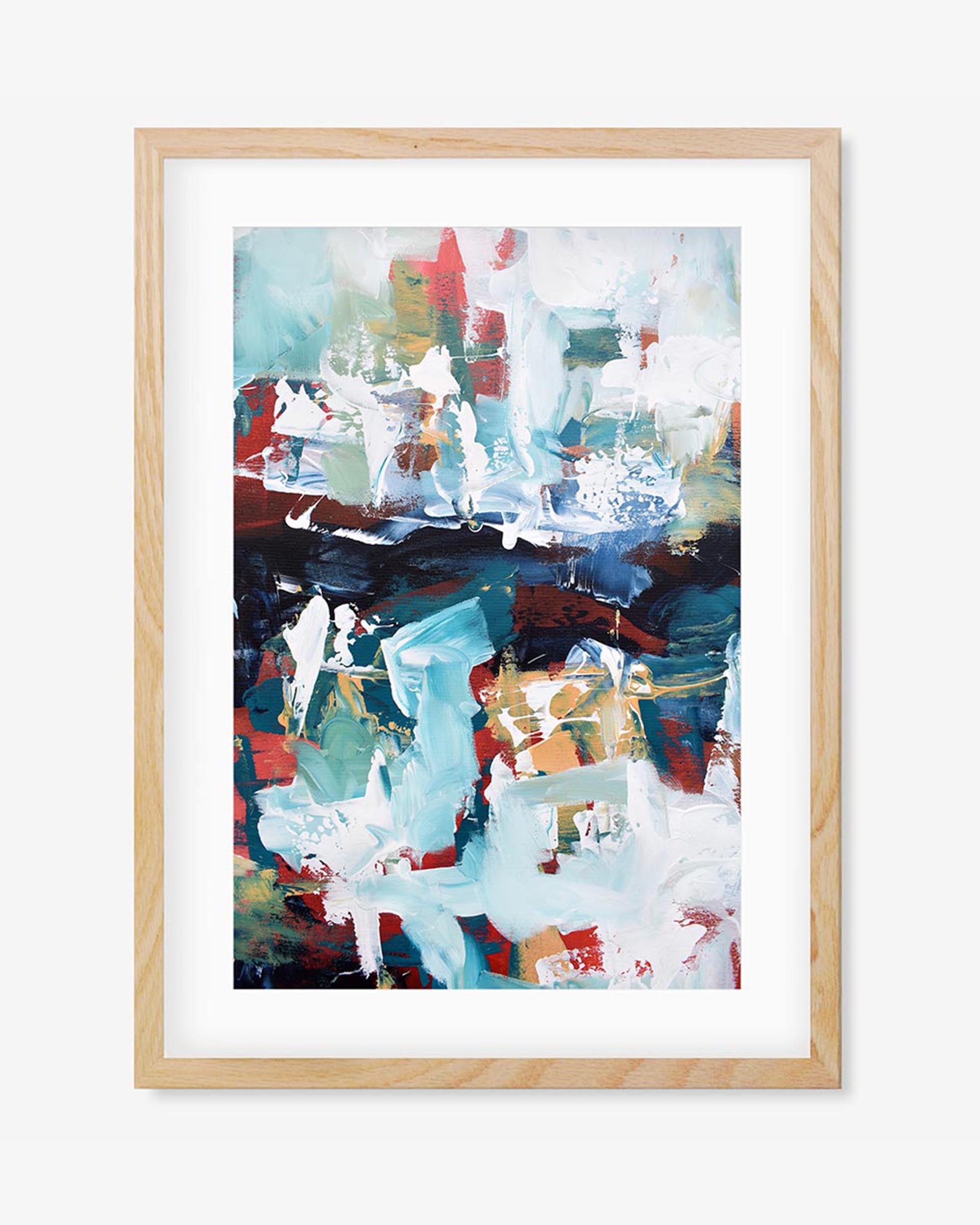 Abstract 222 Framed Art
