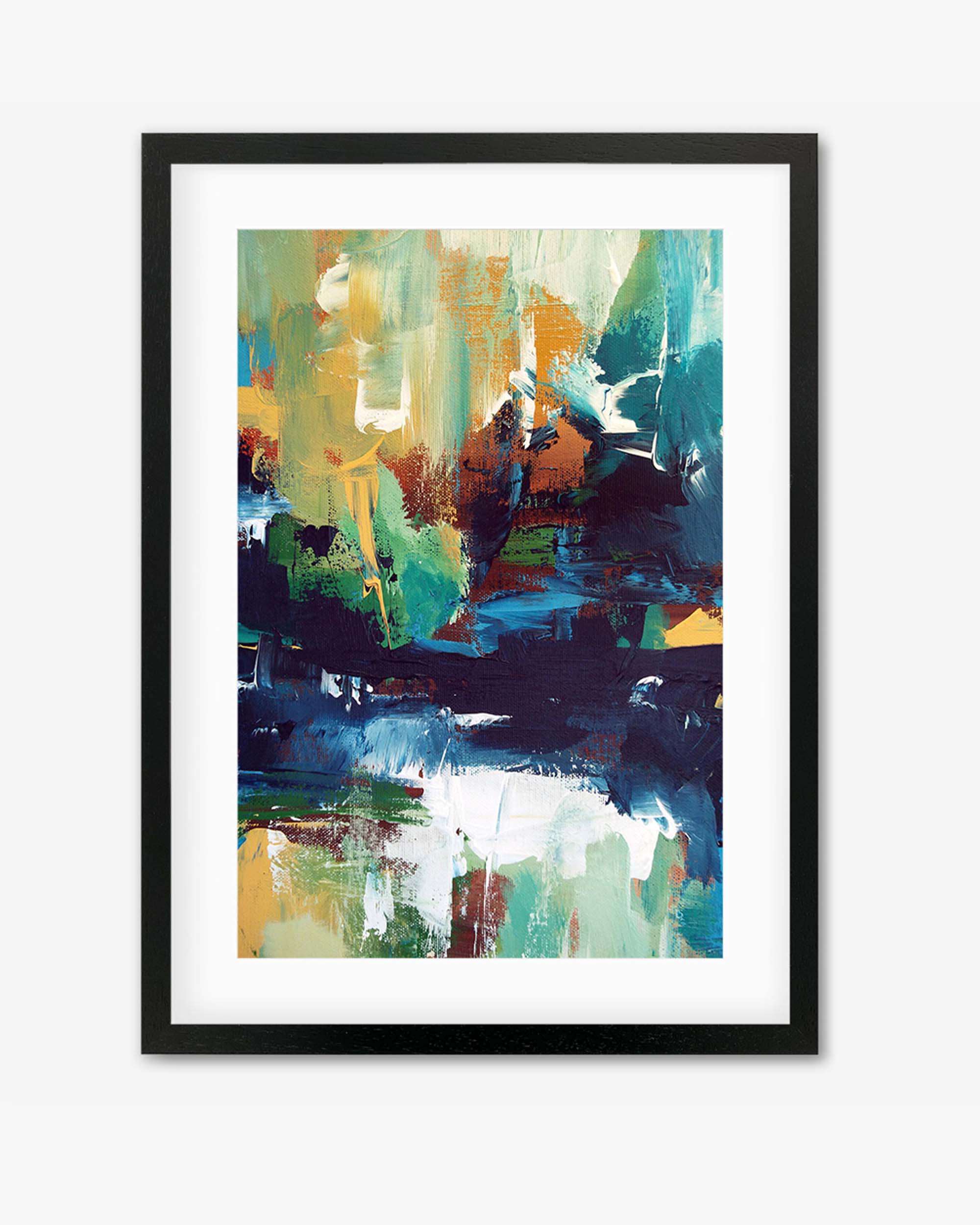 Abstract 43 Framed Art
