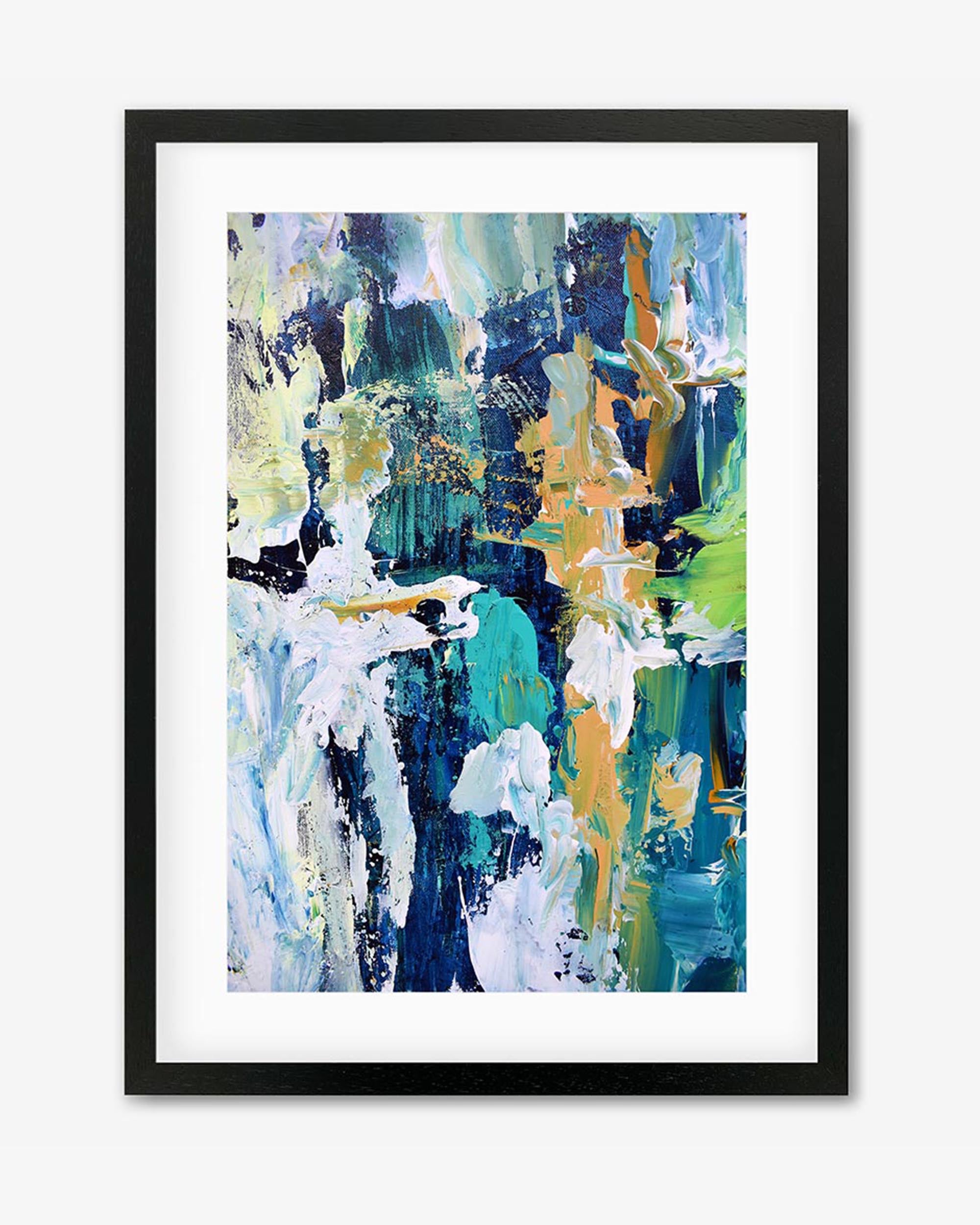 Abstract 283 Framed Art