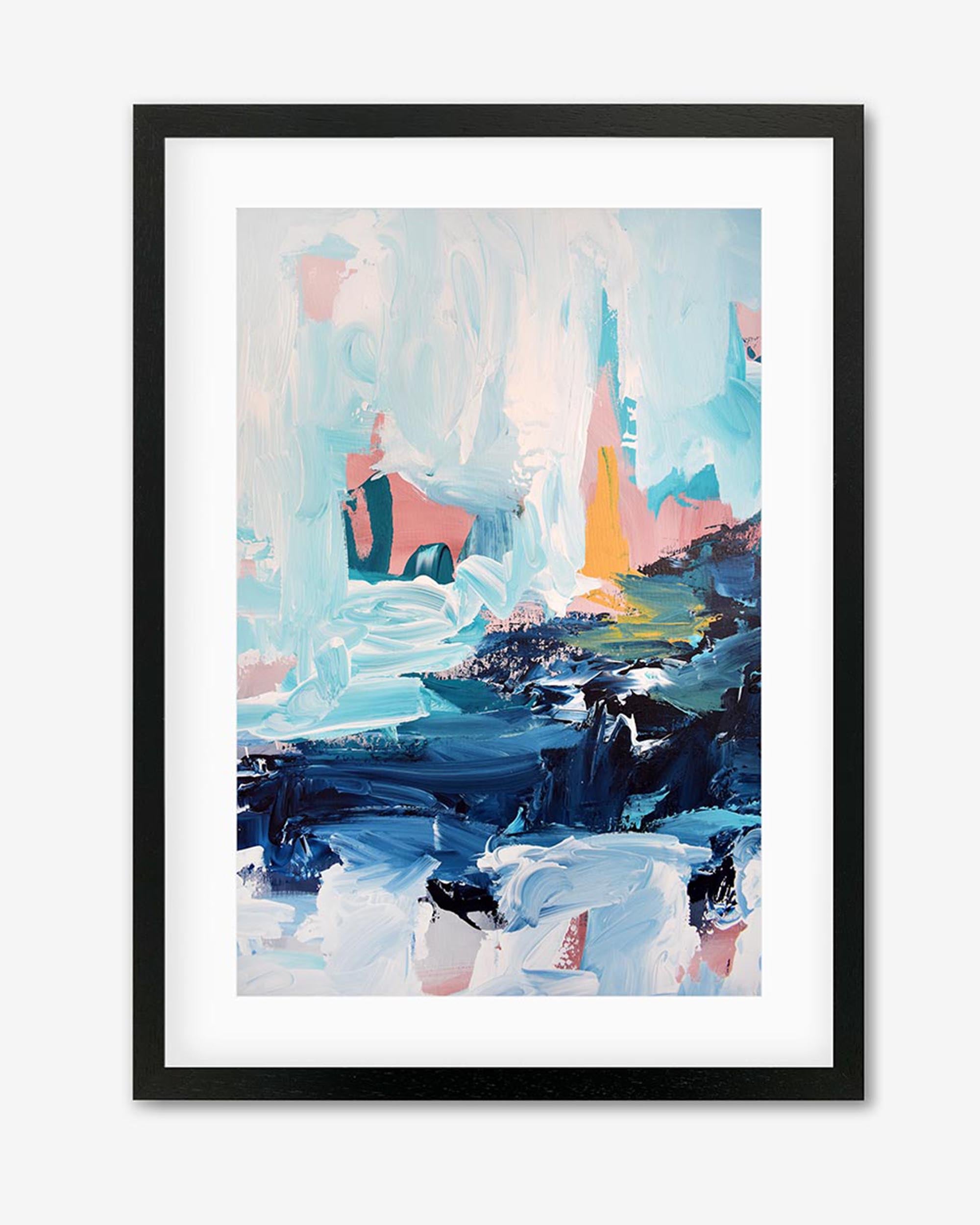 Abstract 445 Framed Art