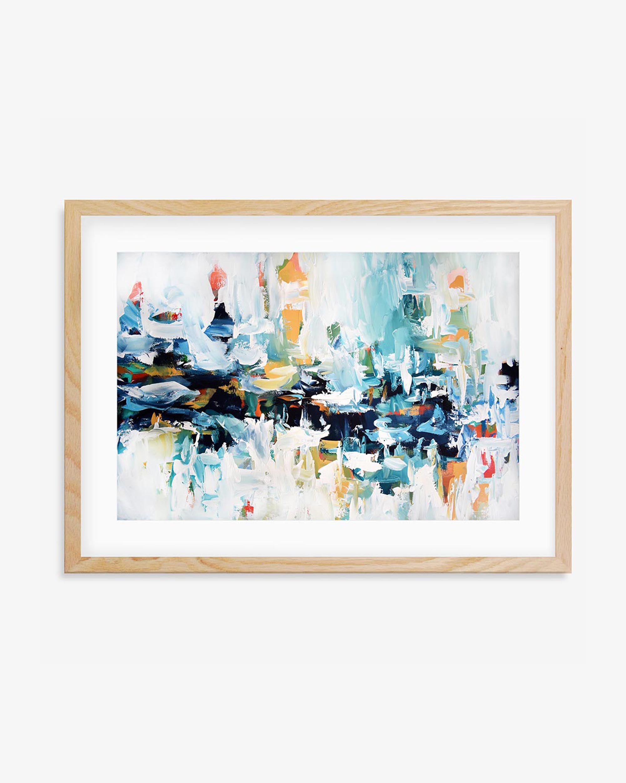 Abstract 154 Framed Art