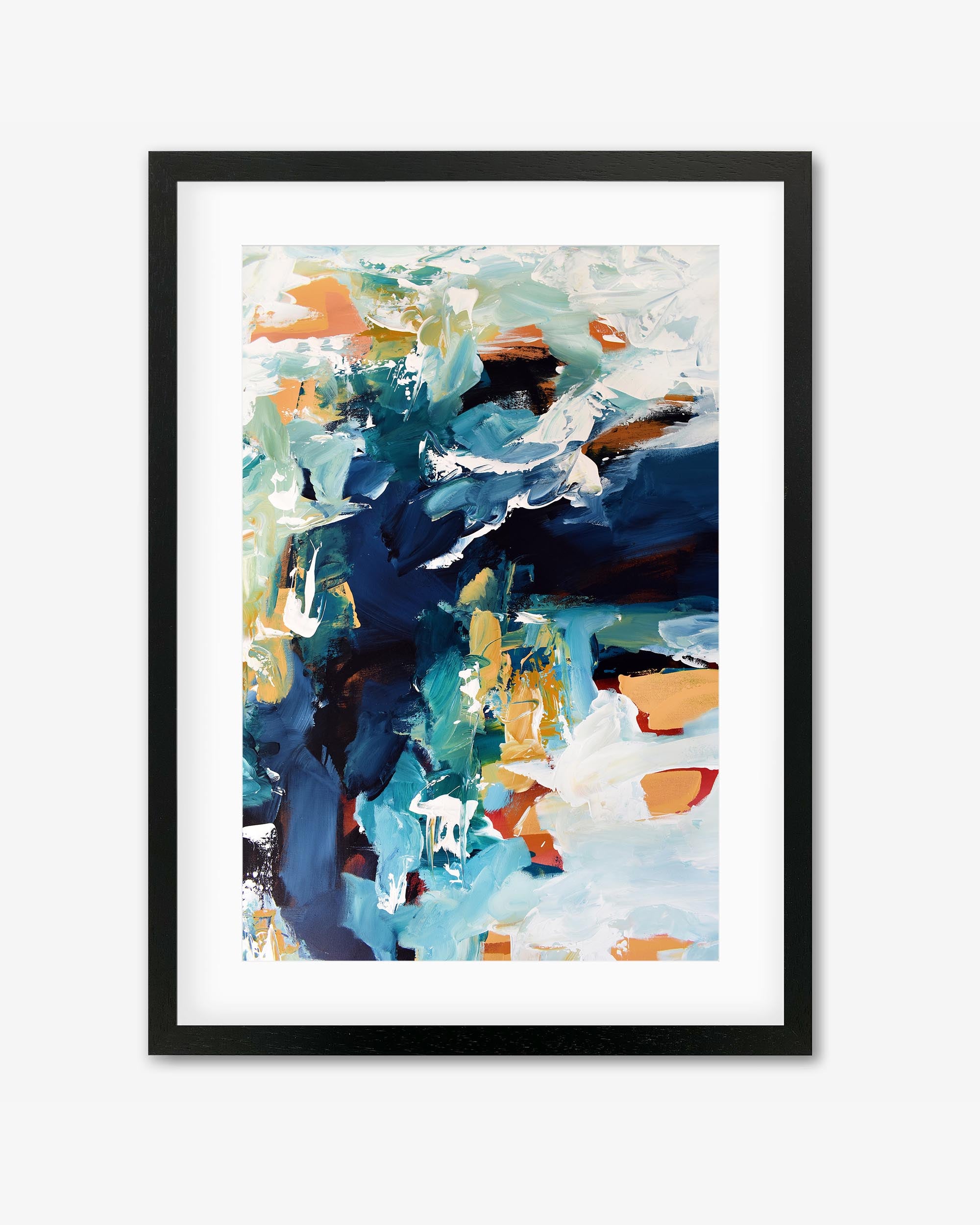 Abstract 216 Framed Art