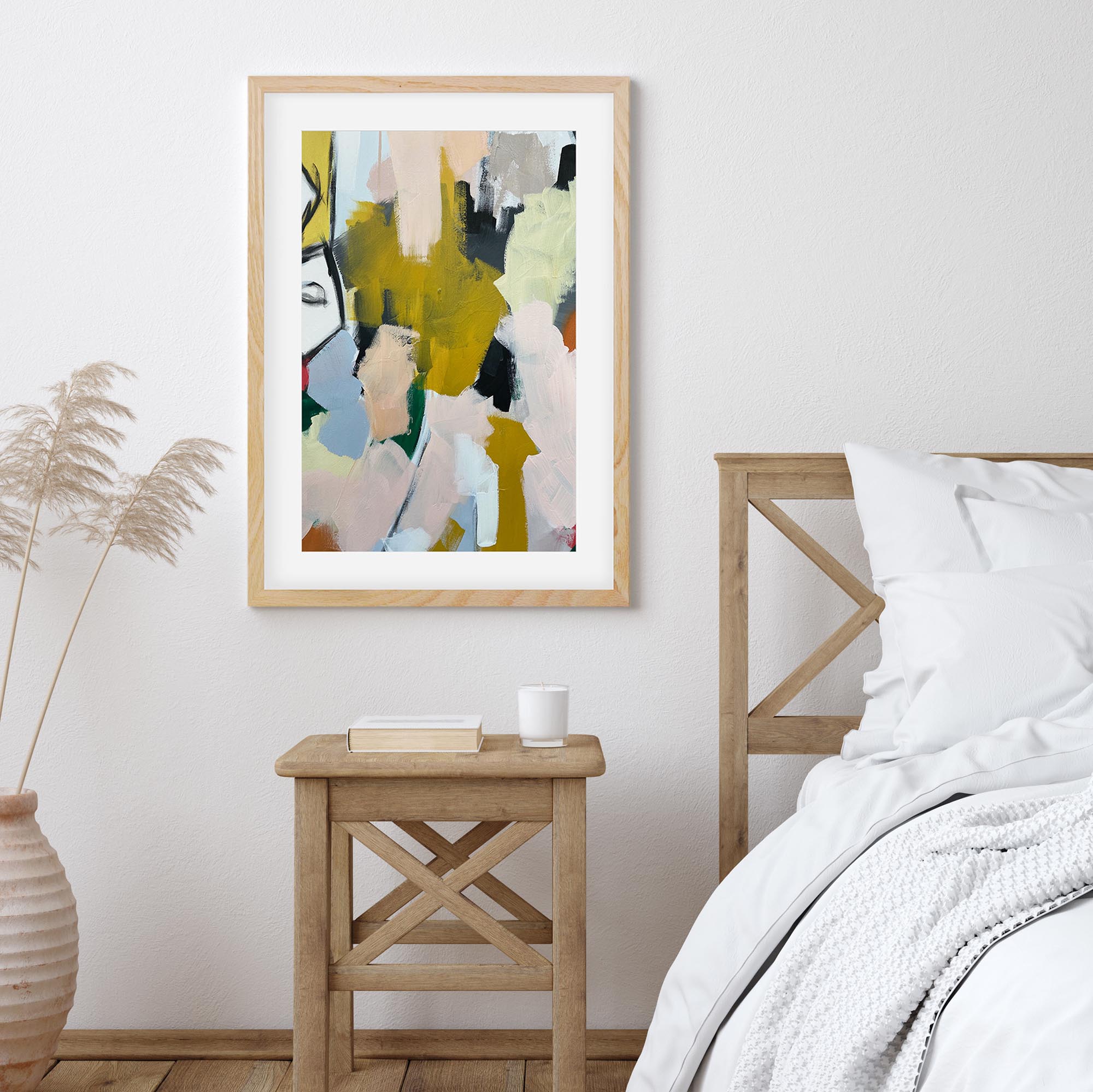Abstraction 106 Framed Art