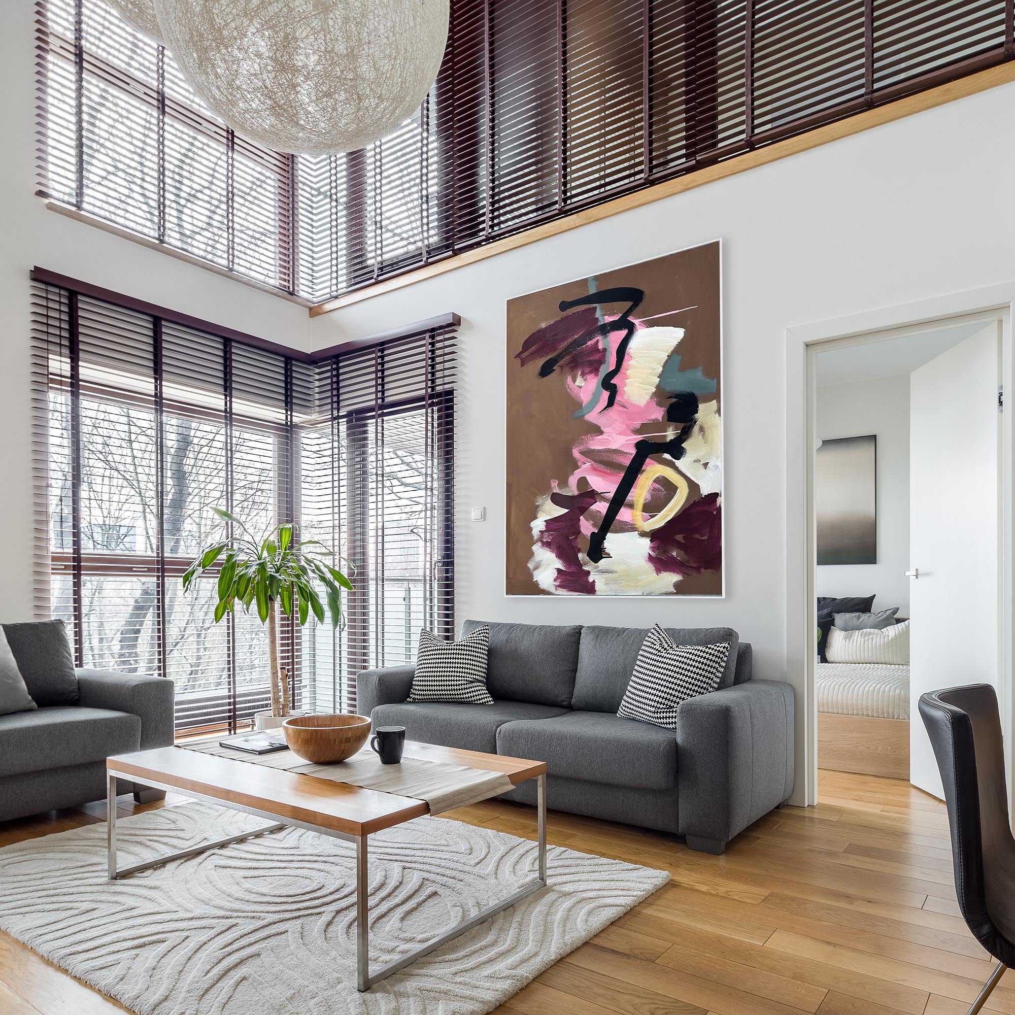 No Middle Ground | Original Painting | 150x120cm