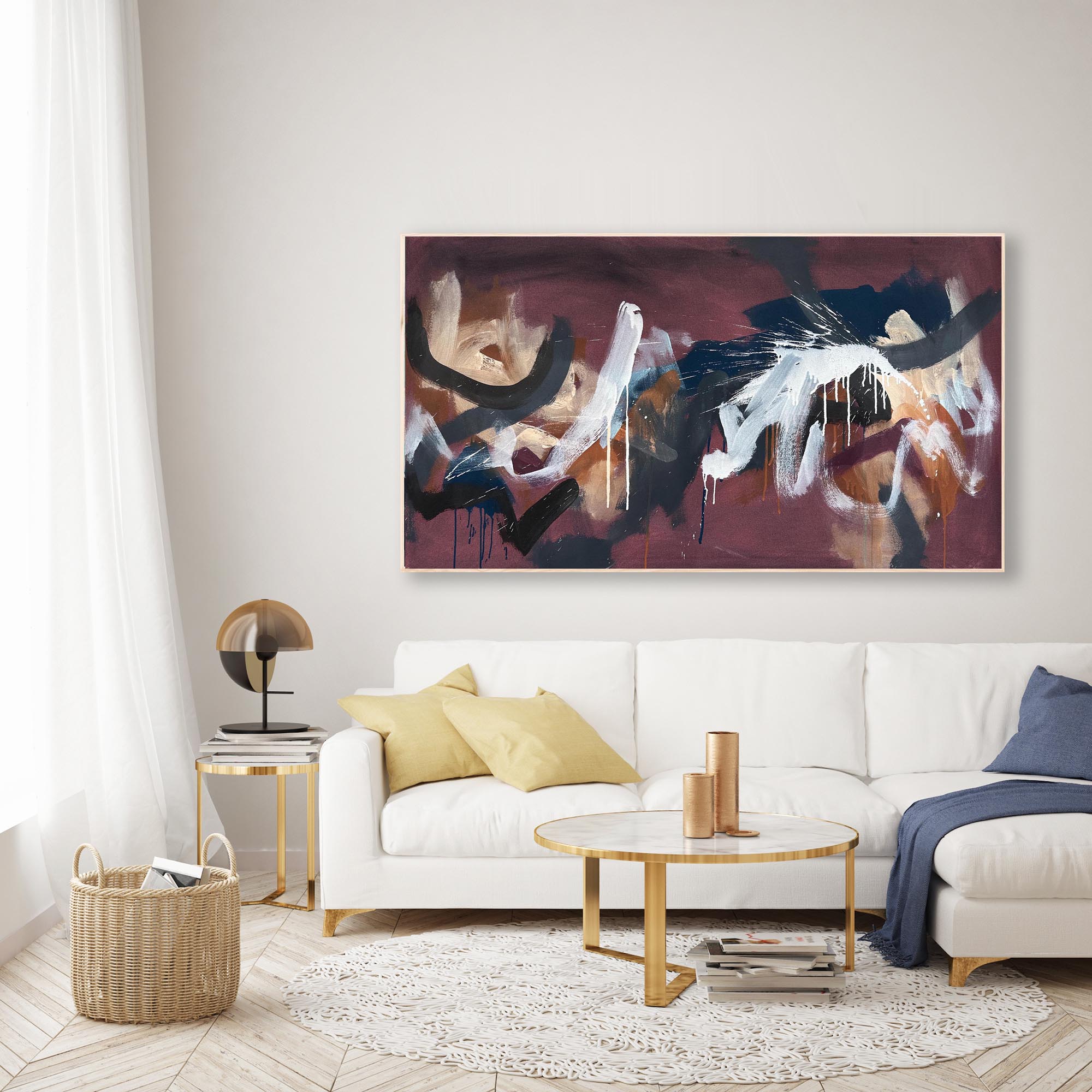 Timelapse | Original Painting | 140x80cm