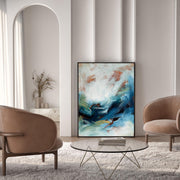 Synchronise II - Original Painting-Abstract House