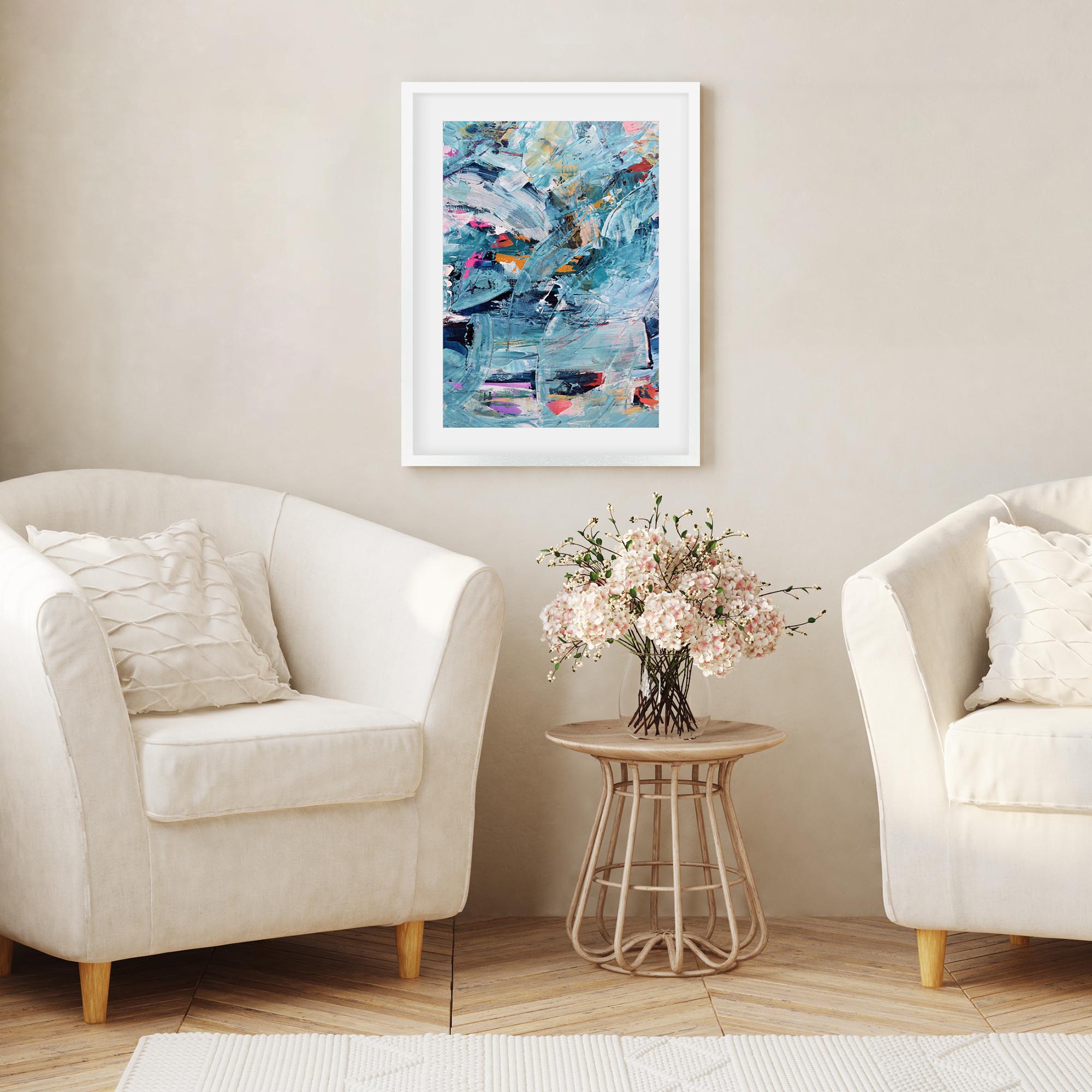 Abstract 172 Framed Art