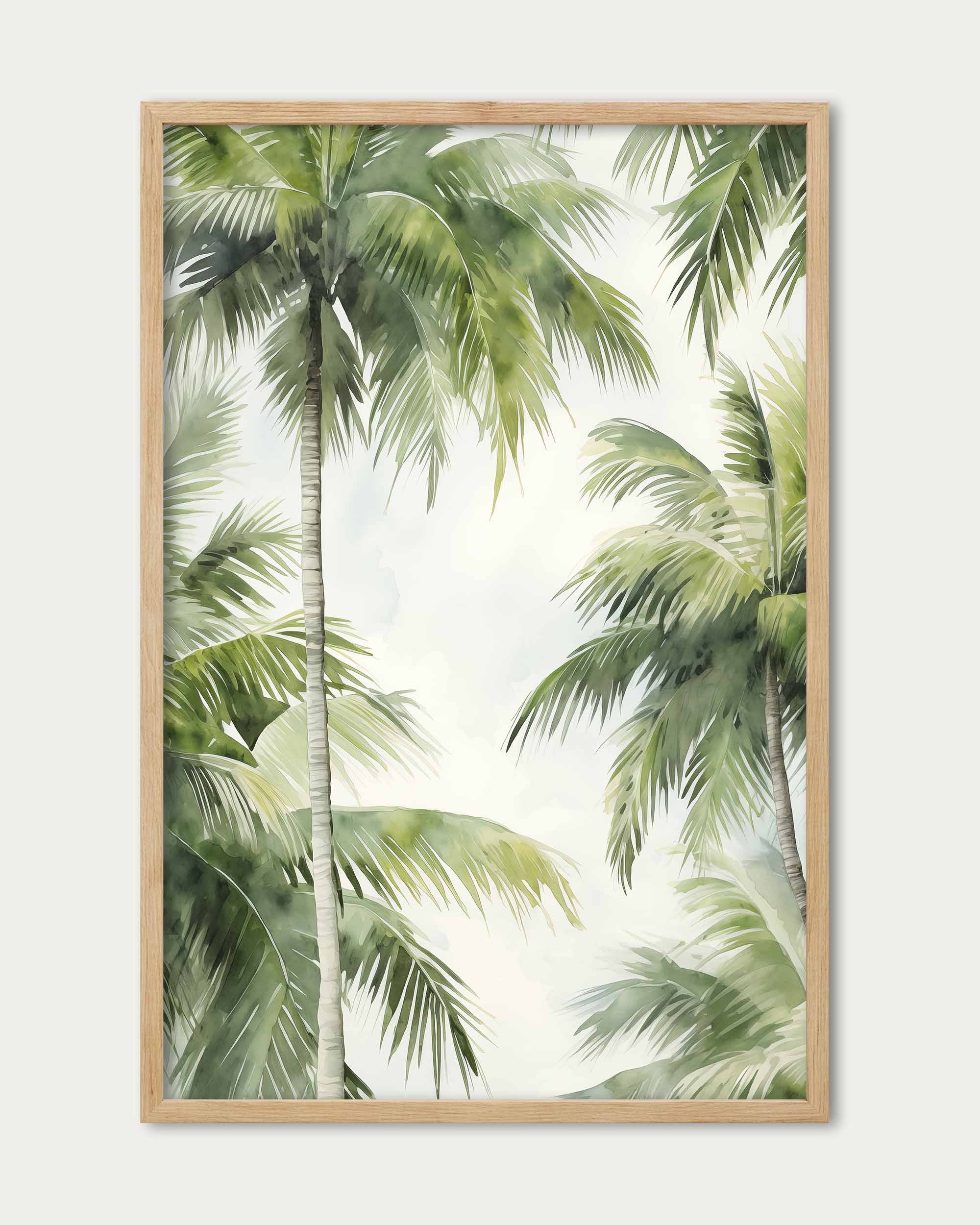 Forest Trees Wall Art Print