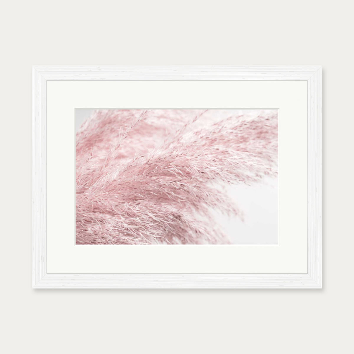Pampass III Wall Art Print — 30 x 40 cm — White Frame