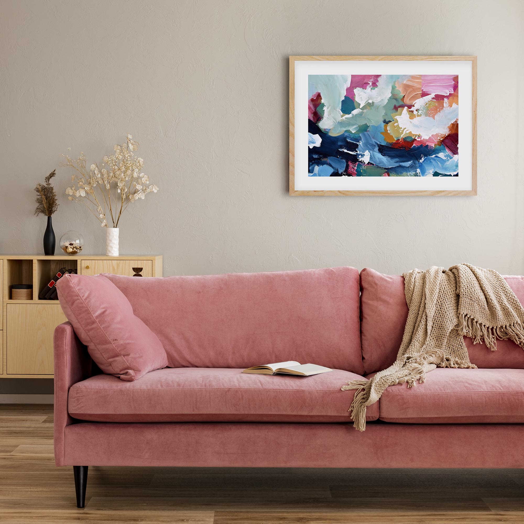 Abstract 320 Framed Art