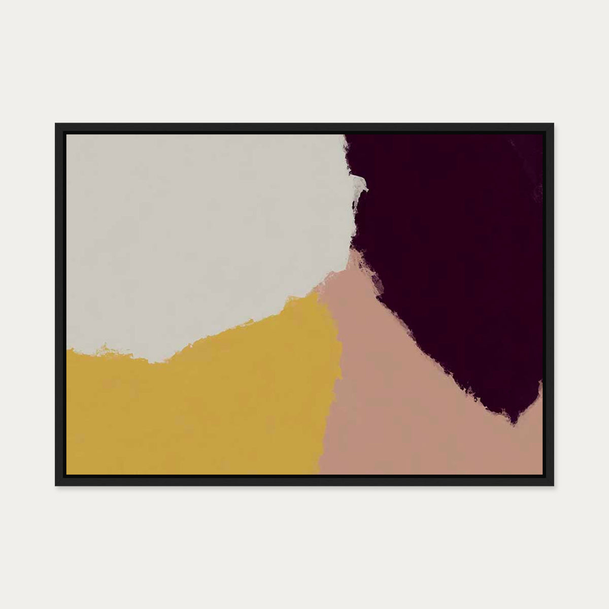 Penultimate Canvas Art — 50 x 70 cm — Black Frame