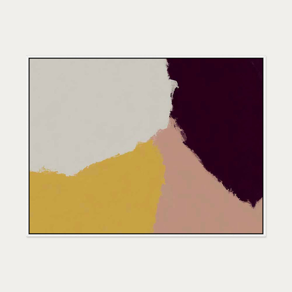 Penultimate Canvas Art — 90 x 120 cm — White Frame