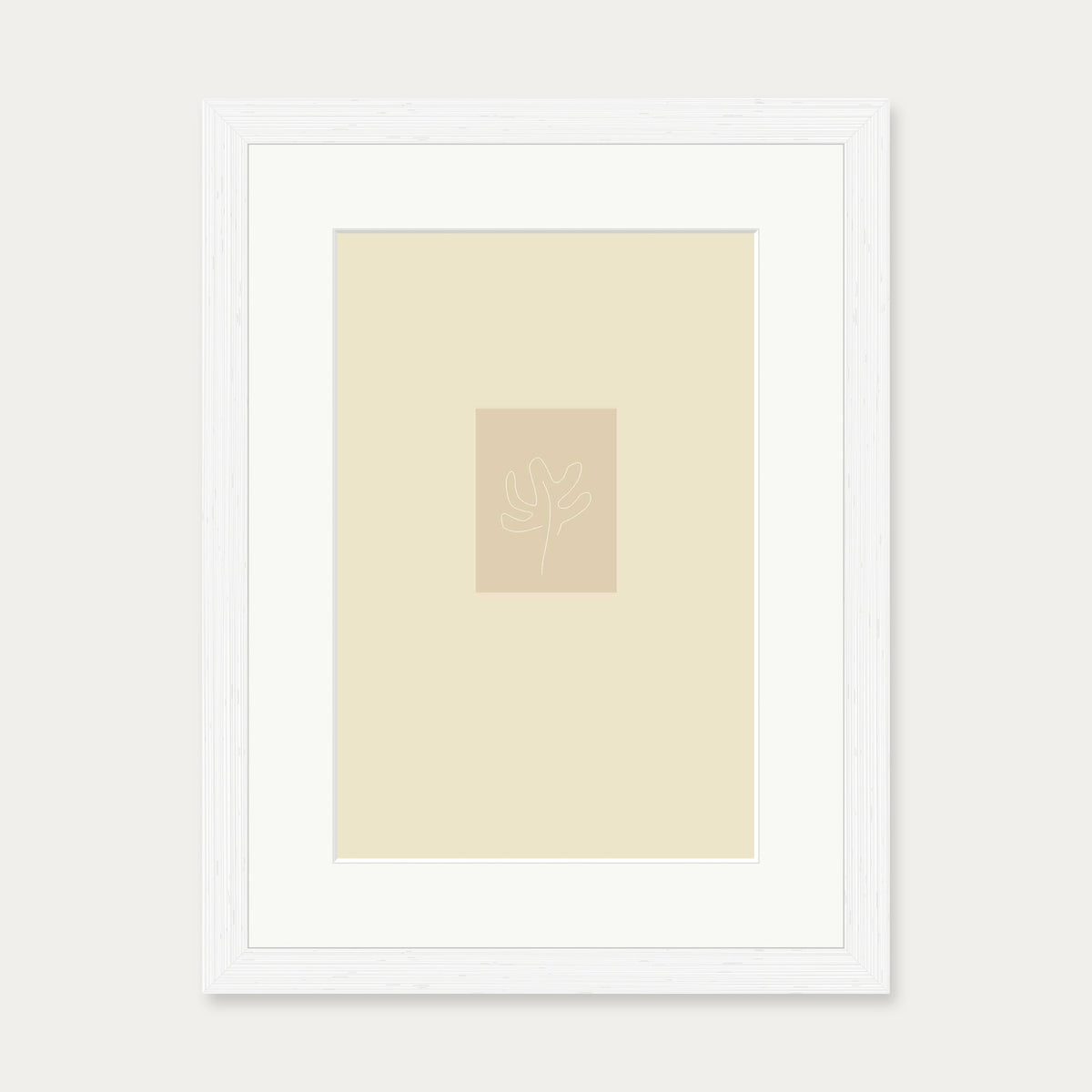 Picasso Drawings II Art Print — 30 x 40 cm — White Frame