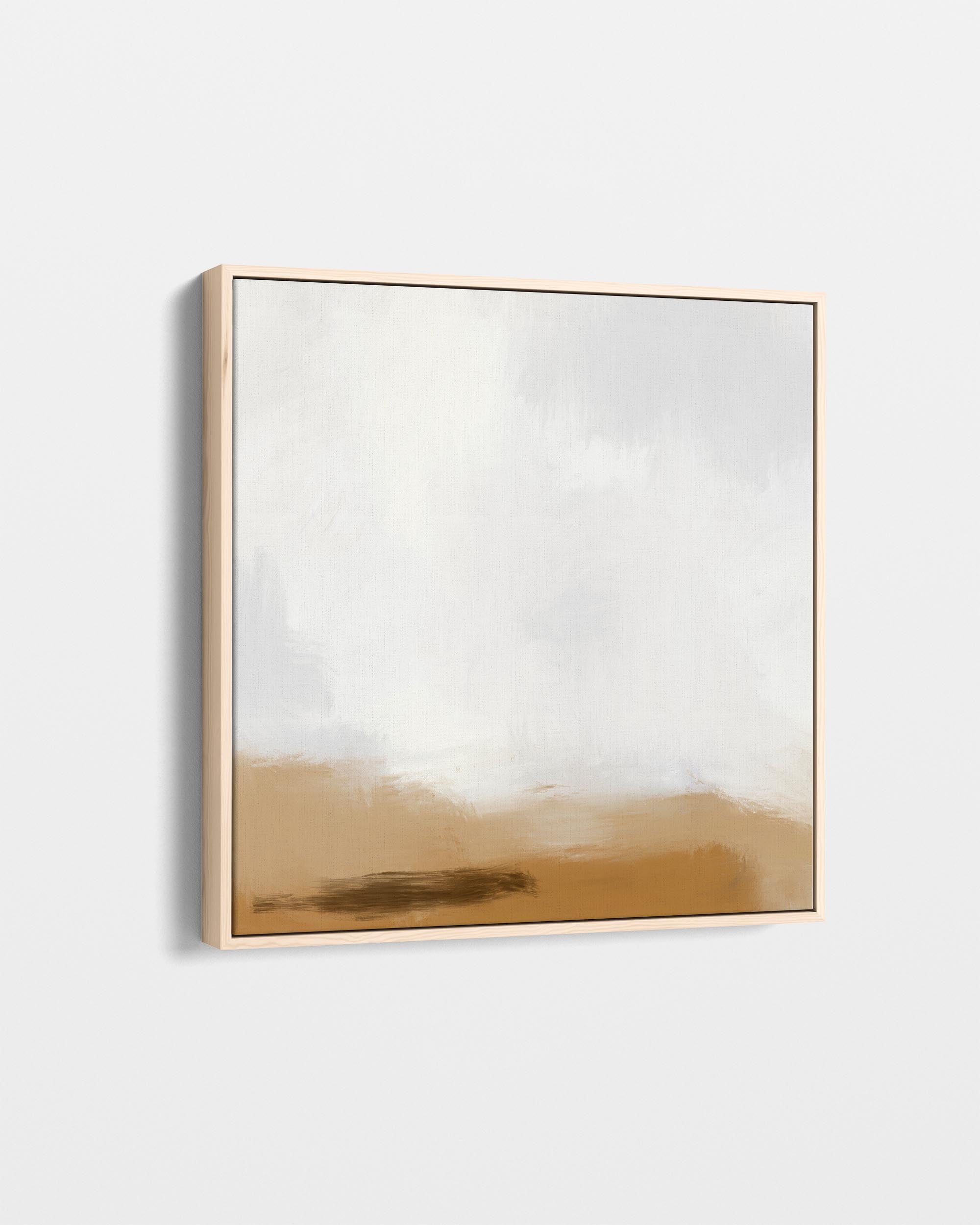 Foggy Dunes Canvas Art