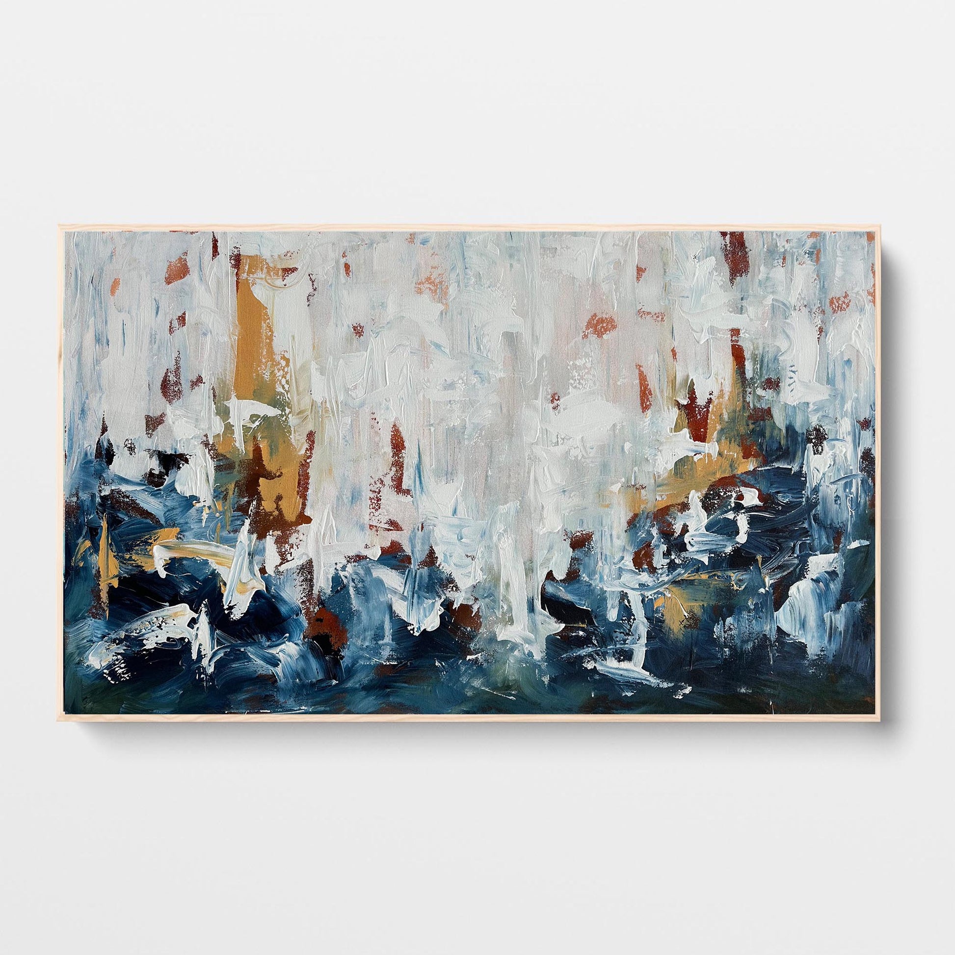 I Told You So - Original Painting-Abstract House