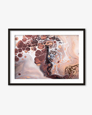 Pink Abstract Marble II Wall Art Print
