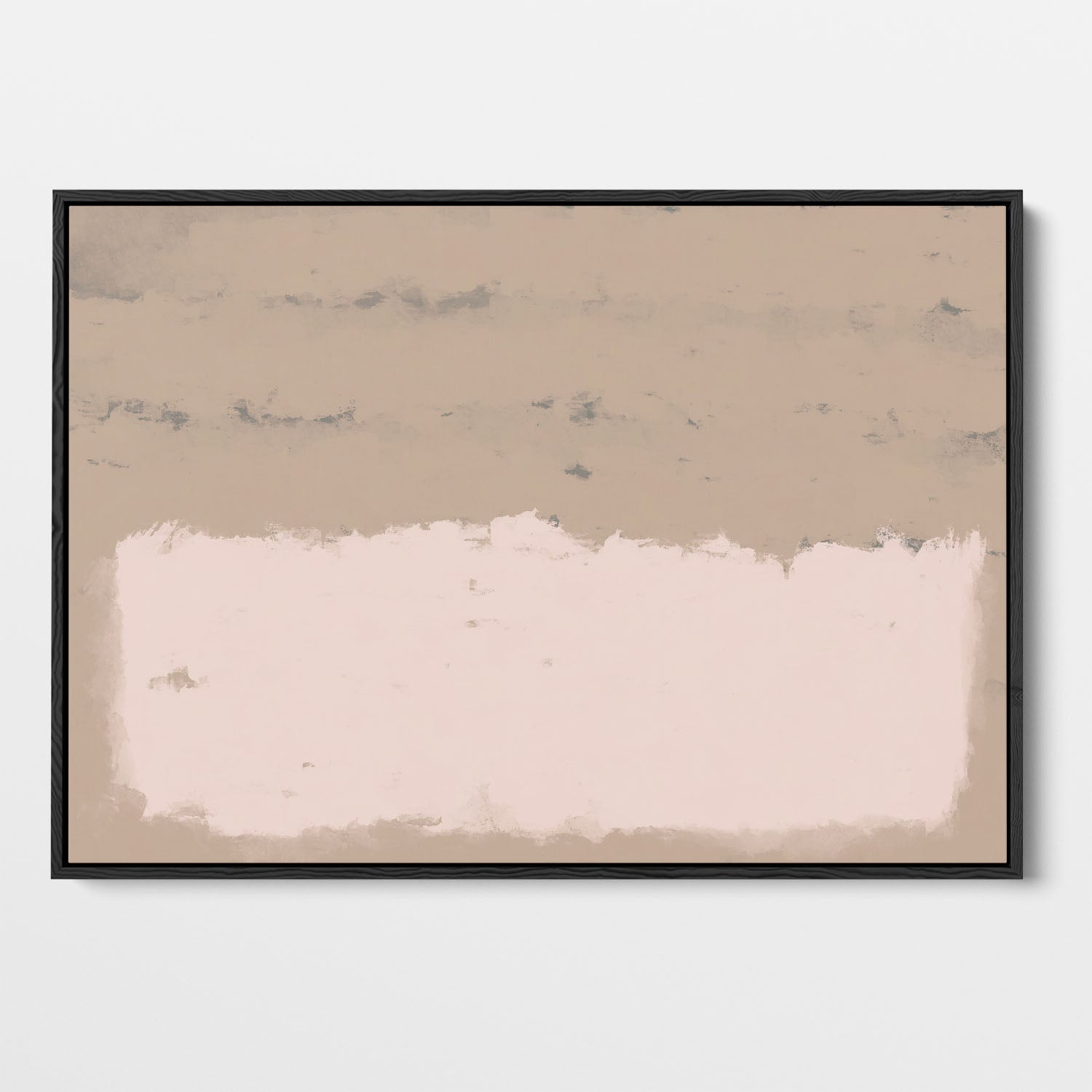 Pink Light At Dawn Framed Canvas-Abstract House