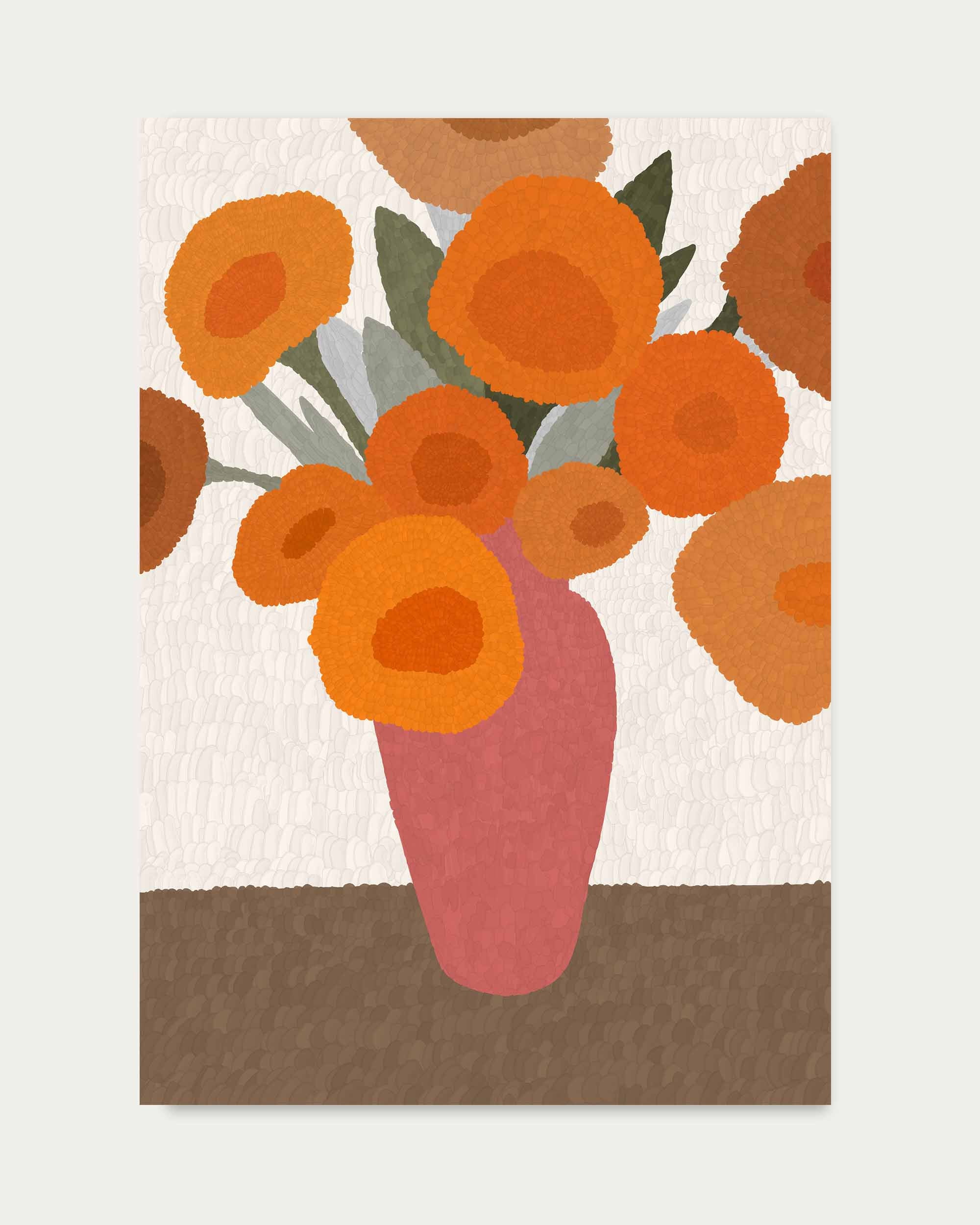 Vintage Flowers Wall Art