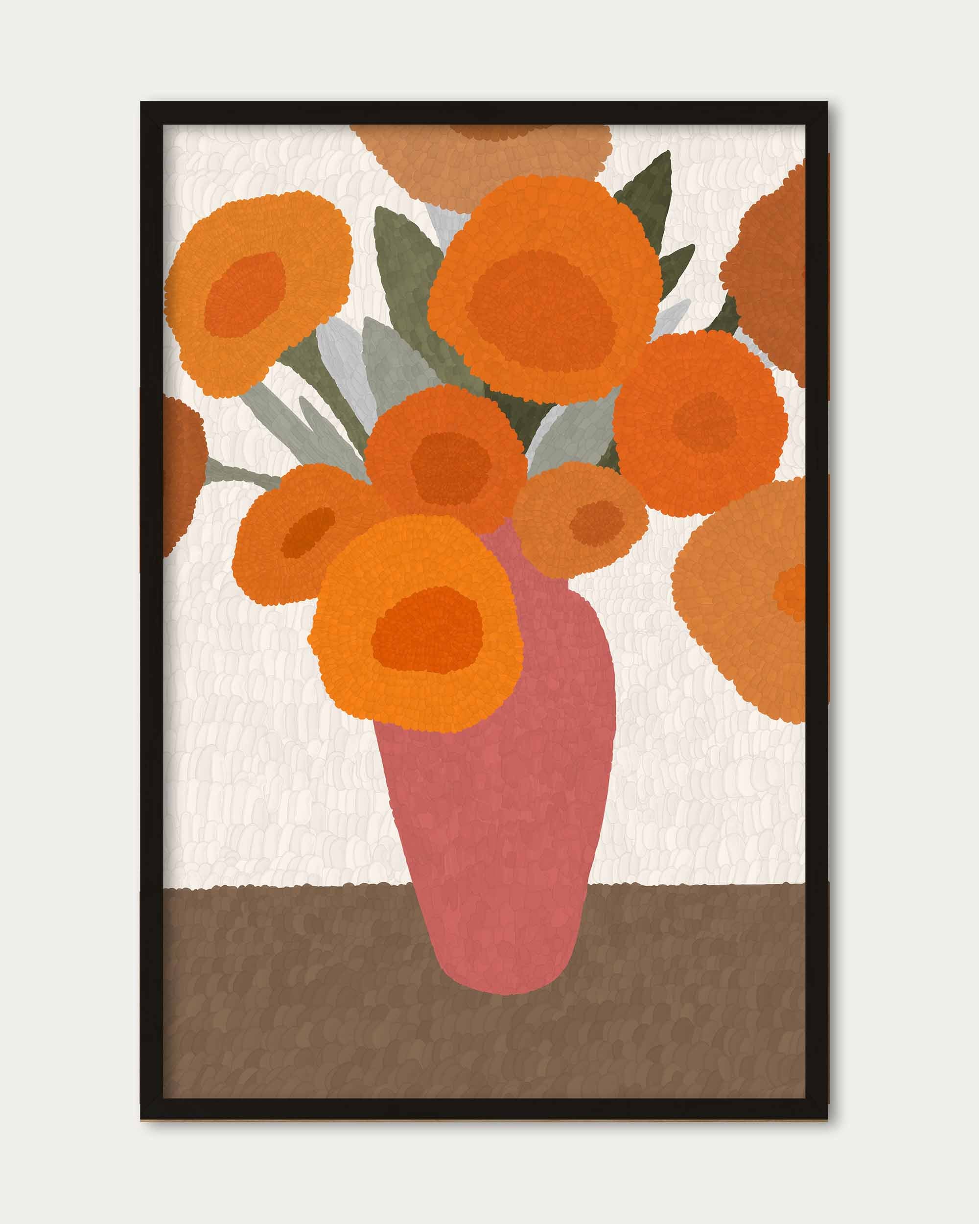 Vintage Flowers Wall Art