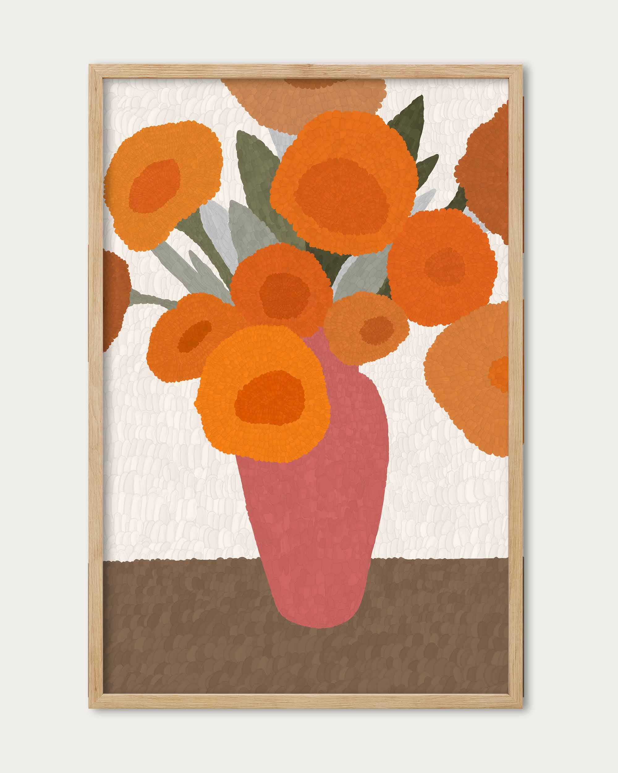 Vintage Flowers Wall Art