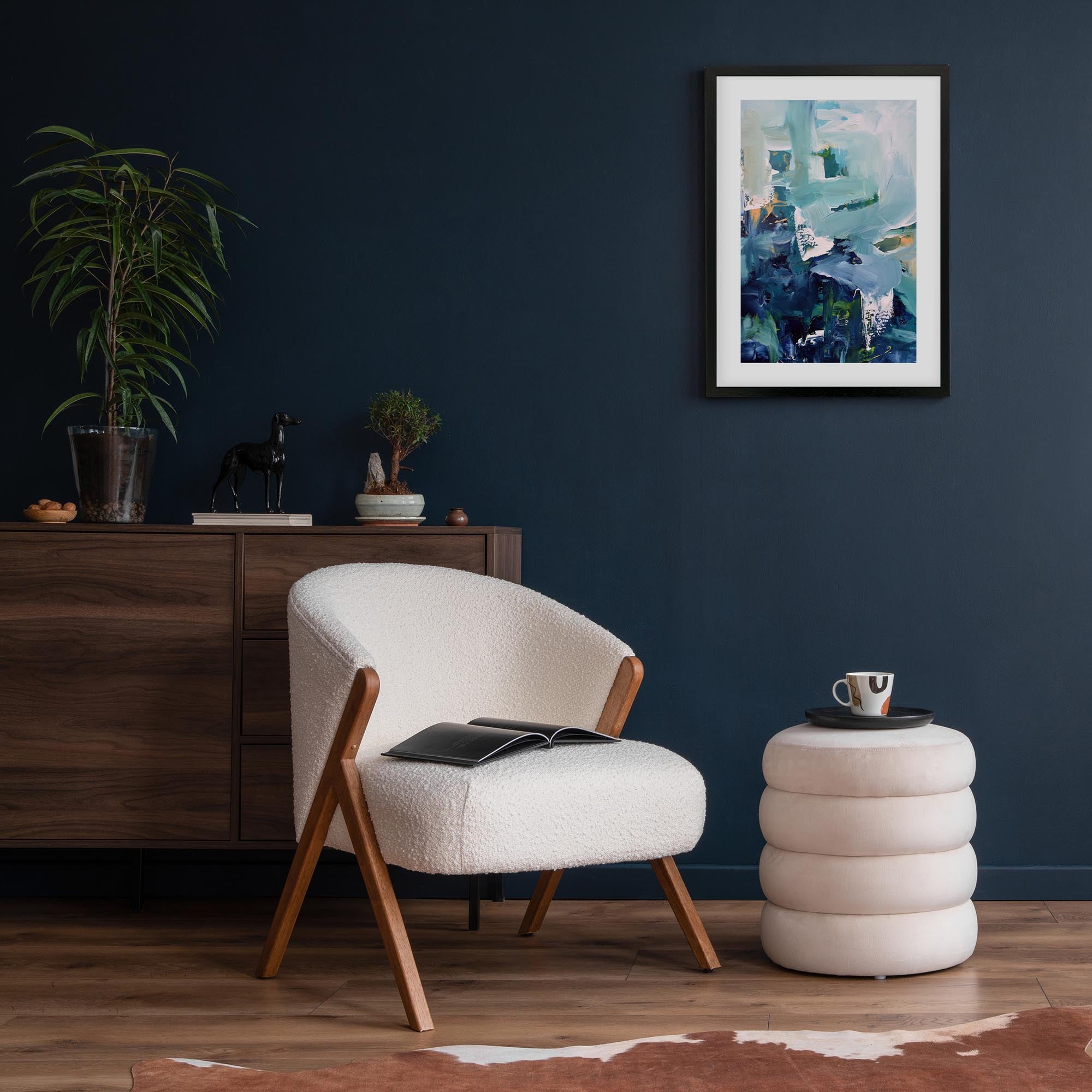 Abstract 174 Framed Art