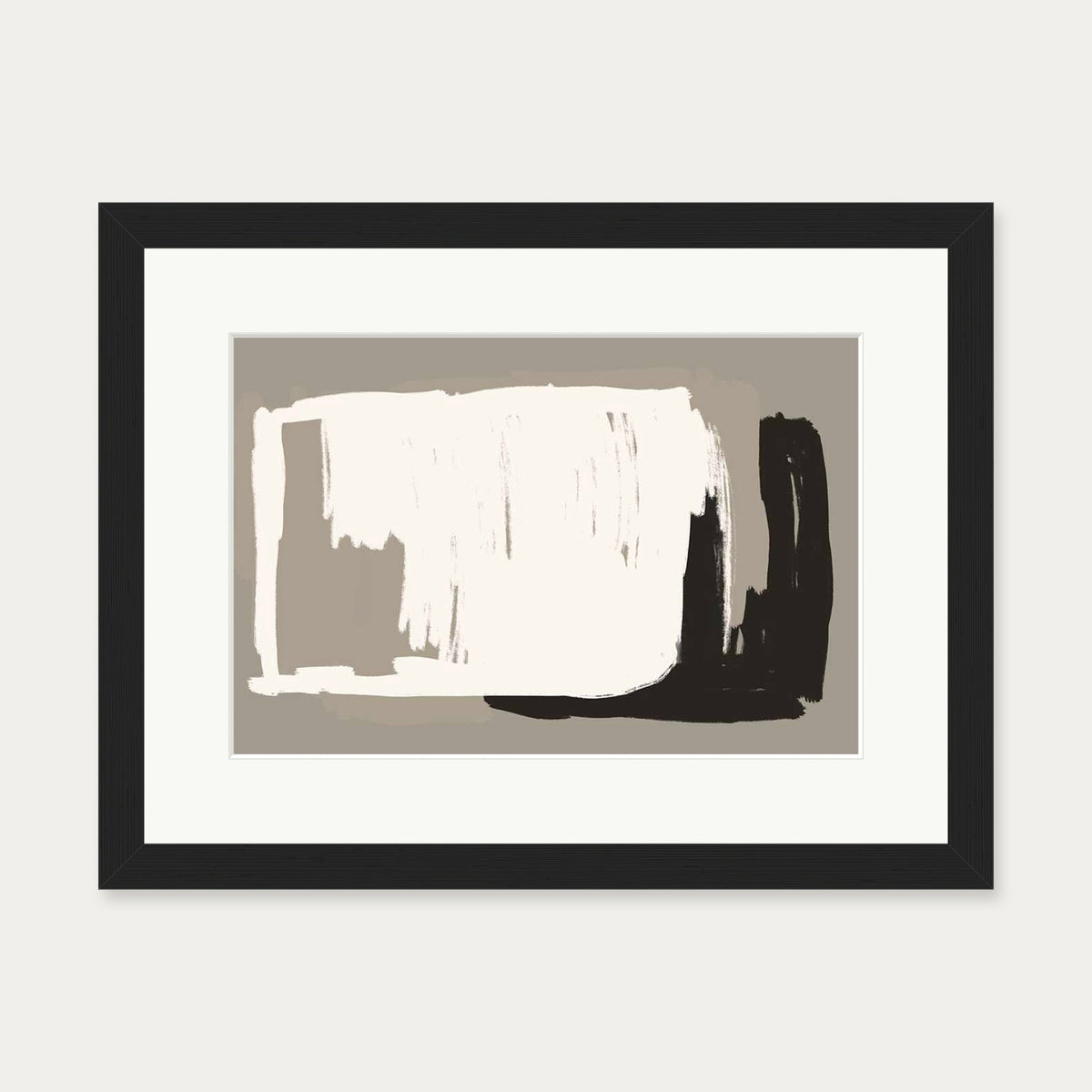Prelude Art Print — 30 x 40 cm — Black Frame
