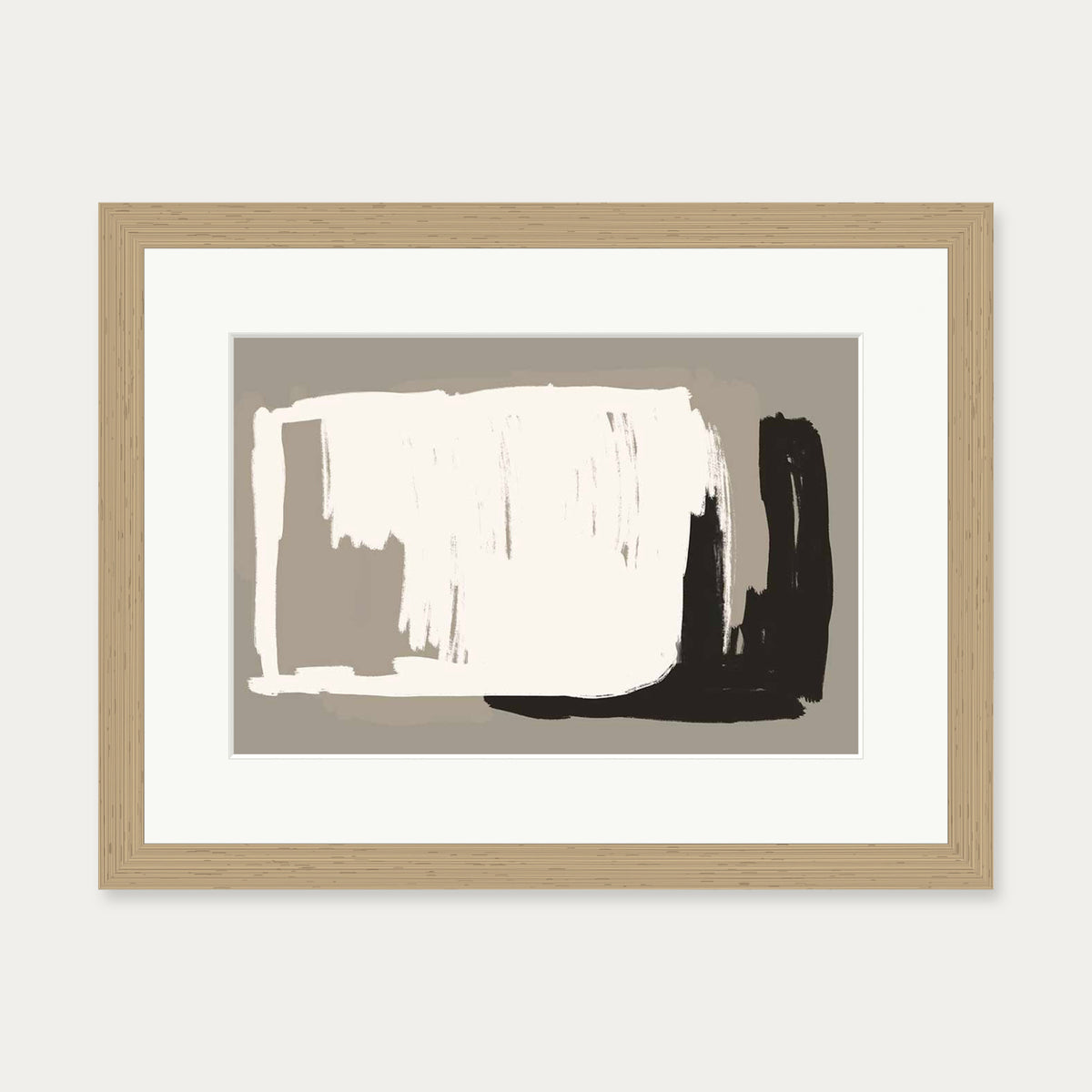 Prelude Art Print — 30 x 40 cm — Oak Frame