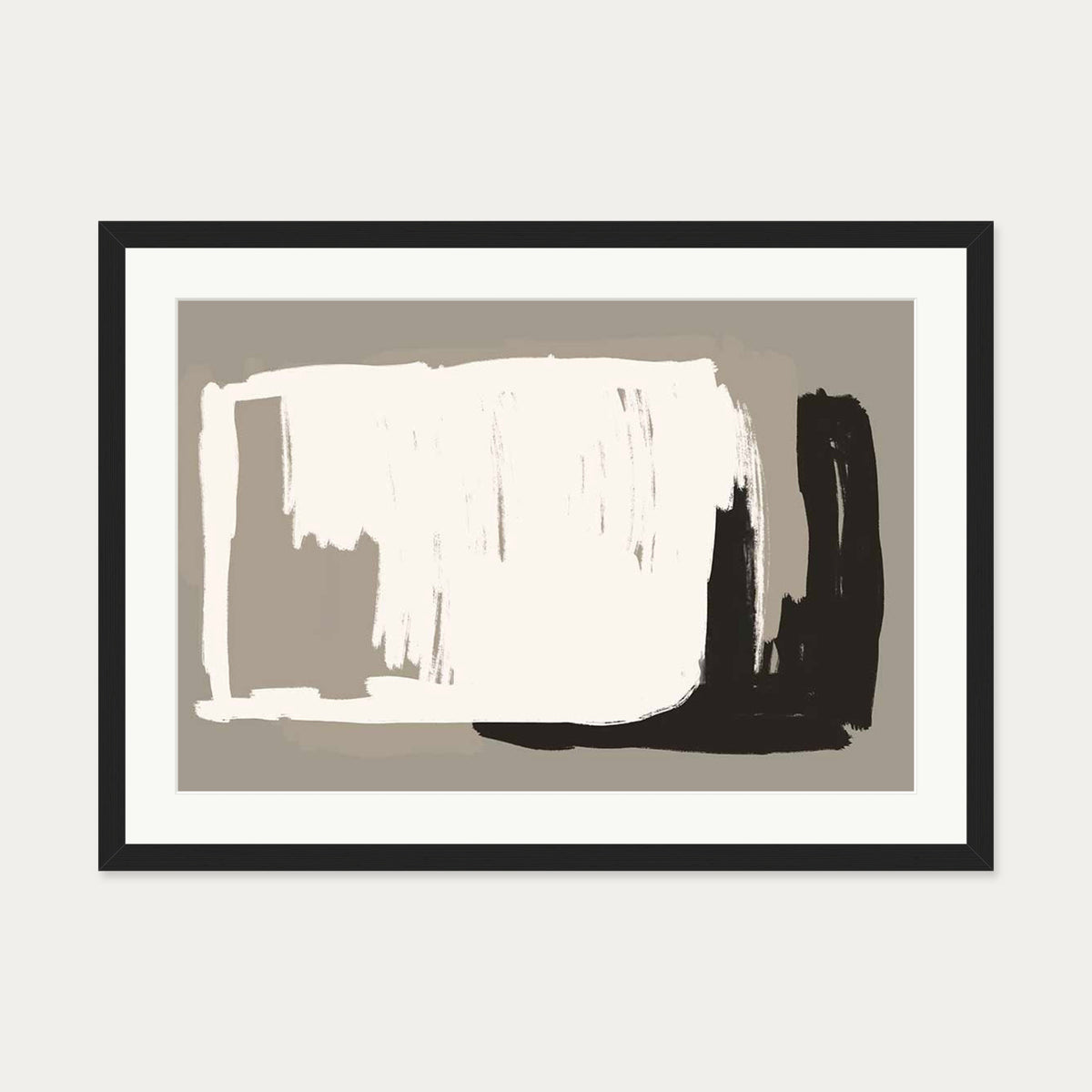 Prelude Art Print — 50 x 70 cm — Black Frame