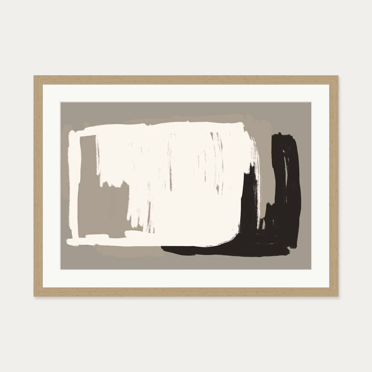 Prelude Art Print — 50 x 70 cm — Oak Frame