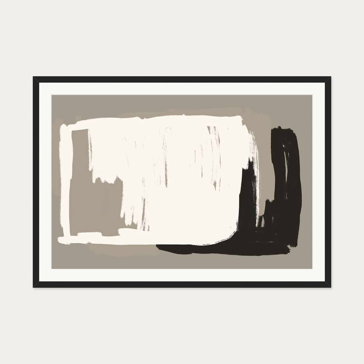 Prelude Art Print — 70 x 100 cm — Black Frame
