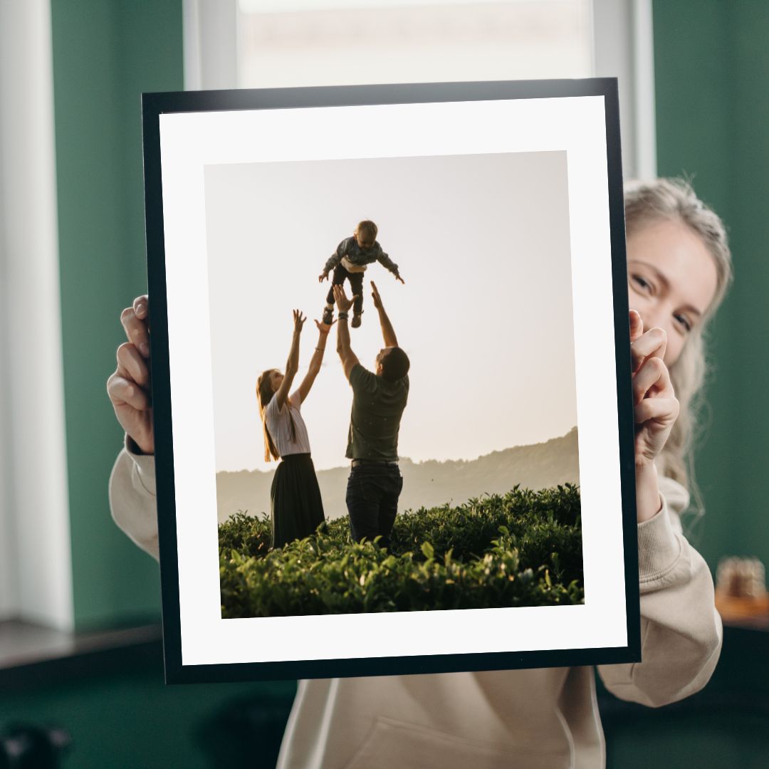 Print Your Photo - Framed Picture-Abstract House