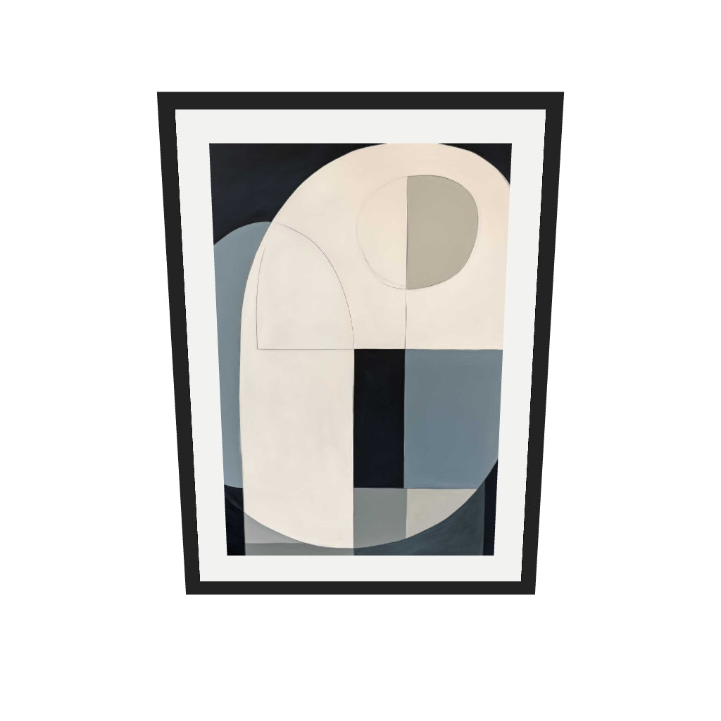[ah-ar-v1:b2f640a056b28f1d142e7d47] Rewind II Art Print — 50 x 70 cm, black frame (AR scale)