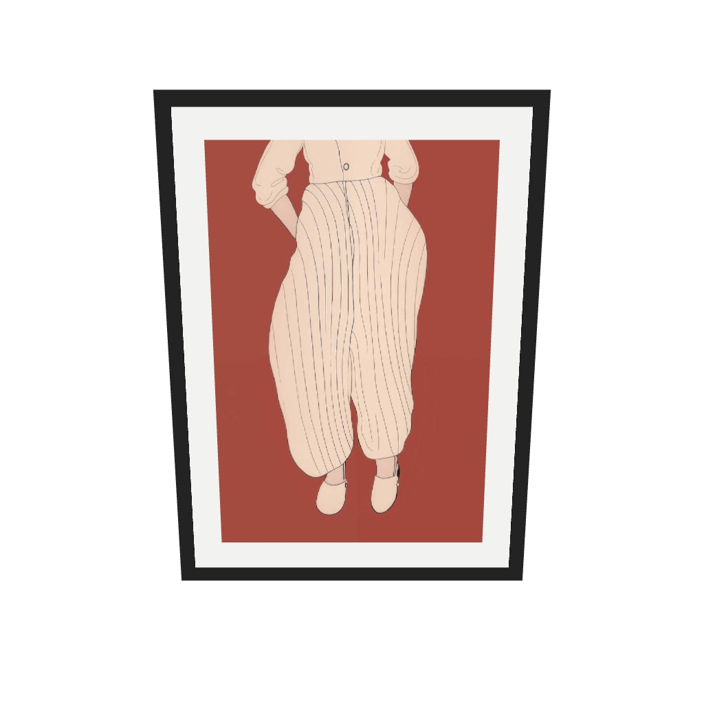 [ah-ar-v1:85a913a544894ee3903c5c23] The Dream Art Print — 50 x 70 cm, black frame (AR scale)